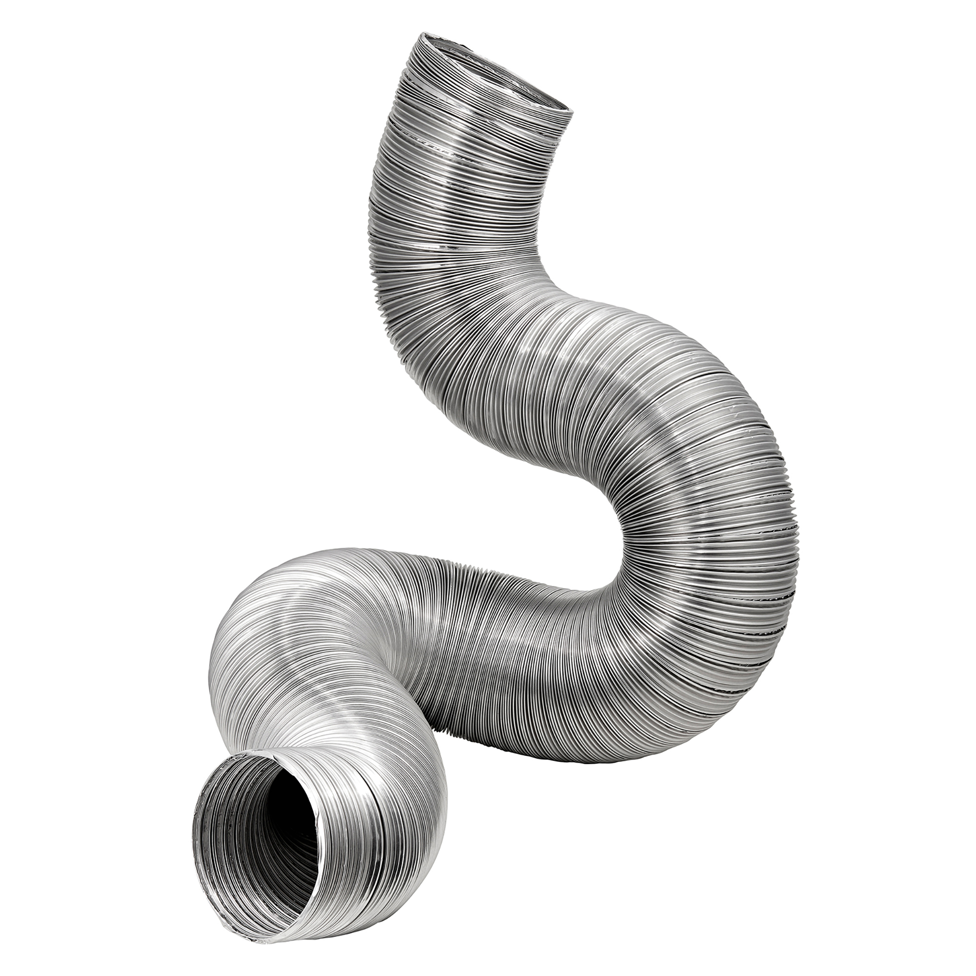 Lambro Flexible Aluminum Semi-Rigid Double-Lock Air Duct, 8in. Diameter, 8ft., 310DL
