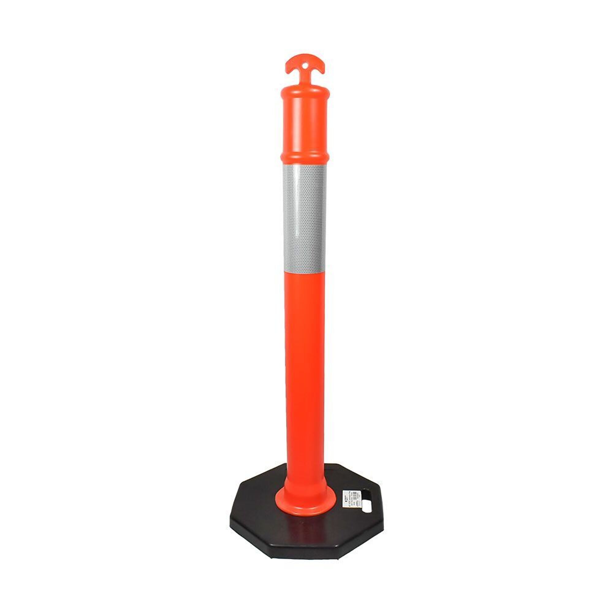 Interstate Safety 50145 45 Inch HDPE Delineator Post with 13lbs Base – Orange