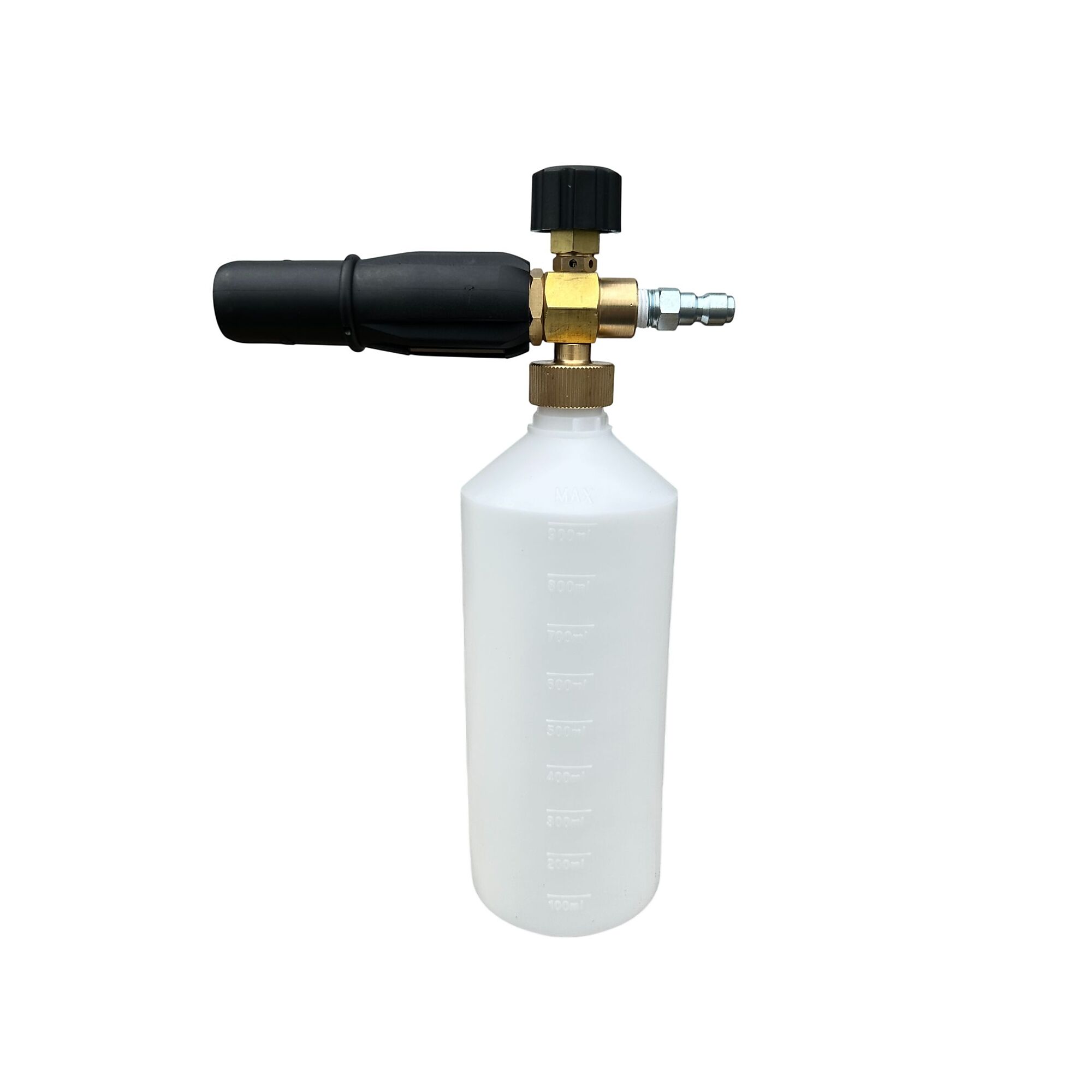 Pressure-Pro SA-73 Pressure Washer Foam Cannon with 37 oz. Bottle, Adjustable Spray Pattern, 1,100–5,000 PSI, 2.0–5.3 GPM