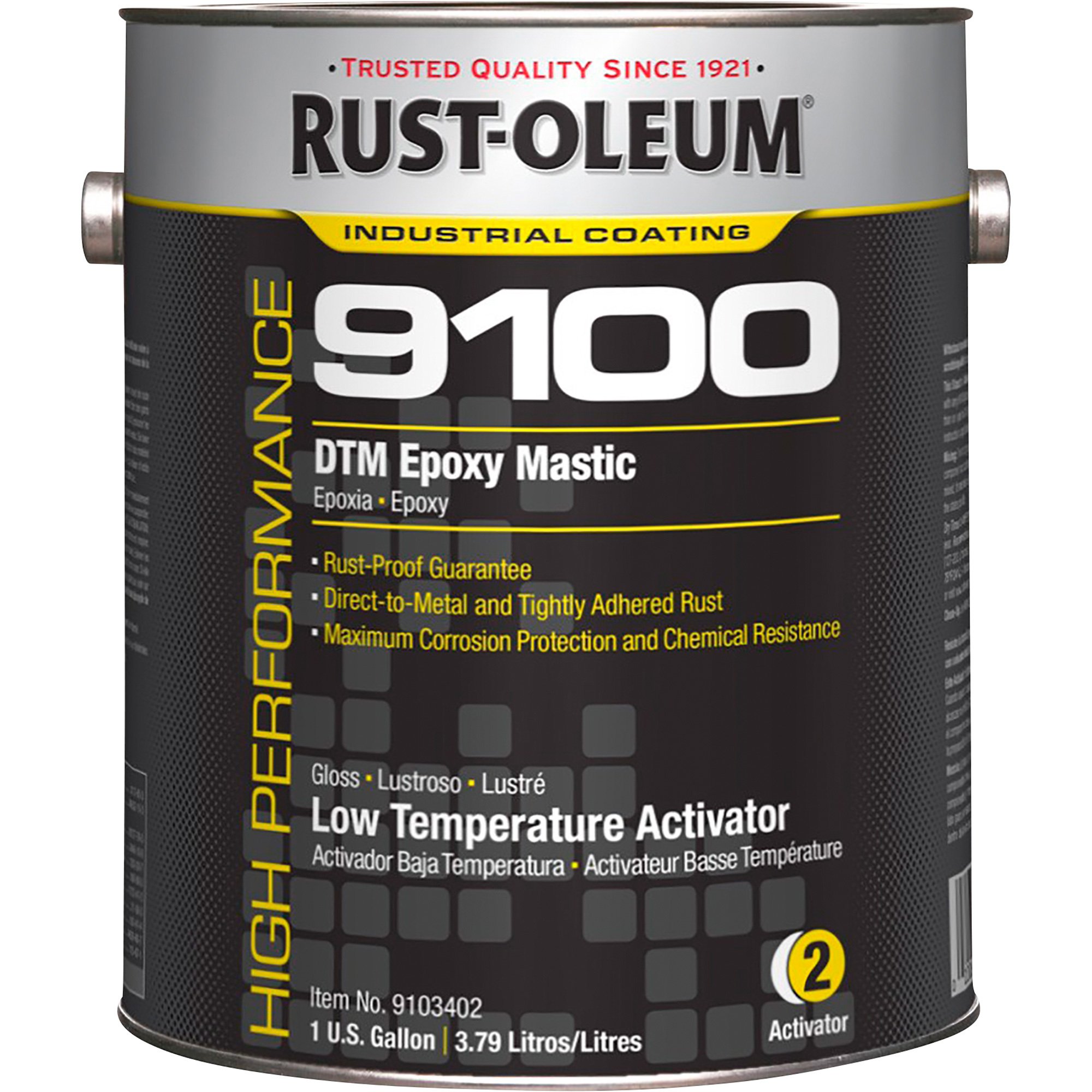 Rust-Oleum 9100 Epoxy Low Temperature Activator — (2) 1-Gallon Cans