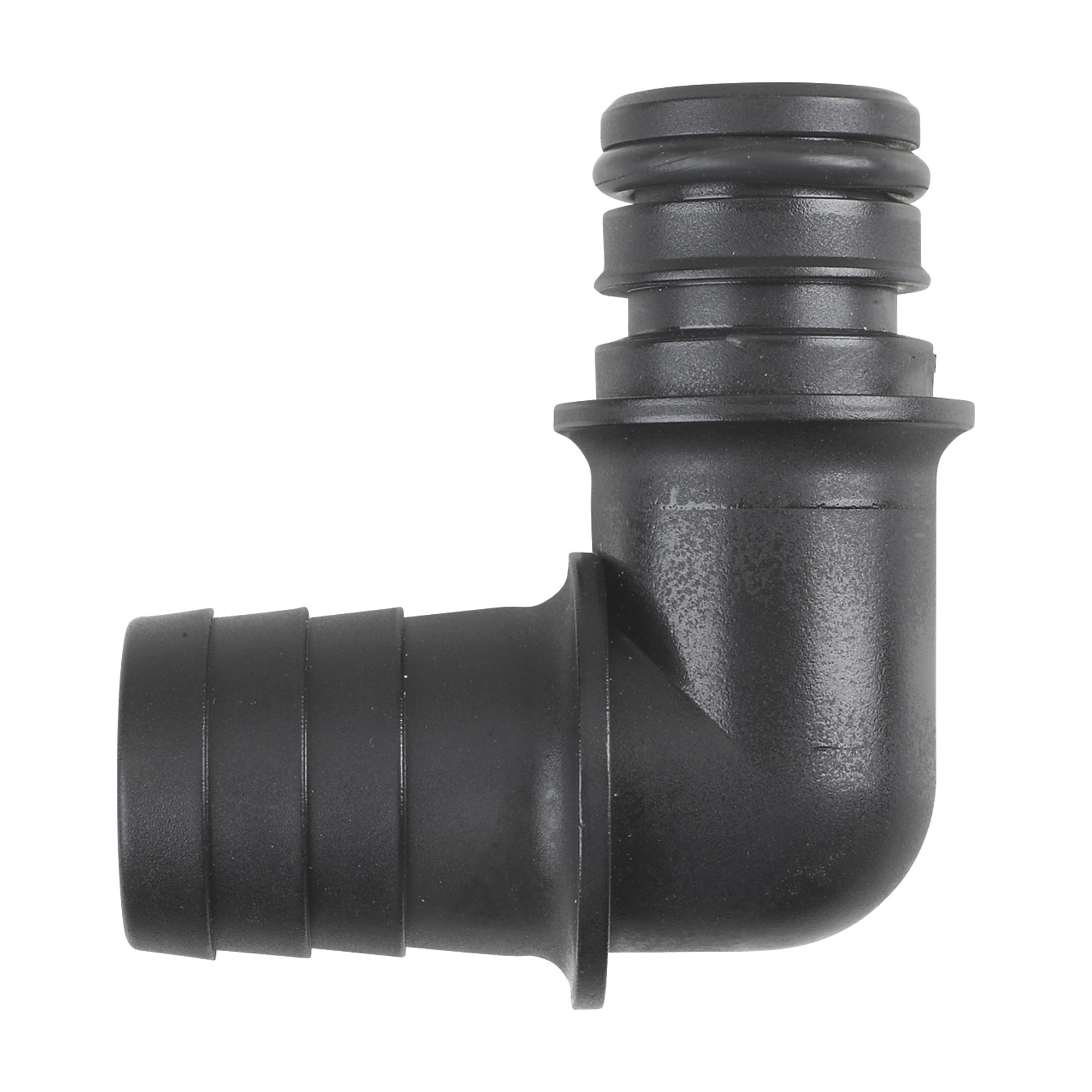 NorthStar Hose/Pipe Fitting, 3/4in. Hose Barb x 3/4in. Quick Connect Elbow