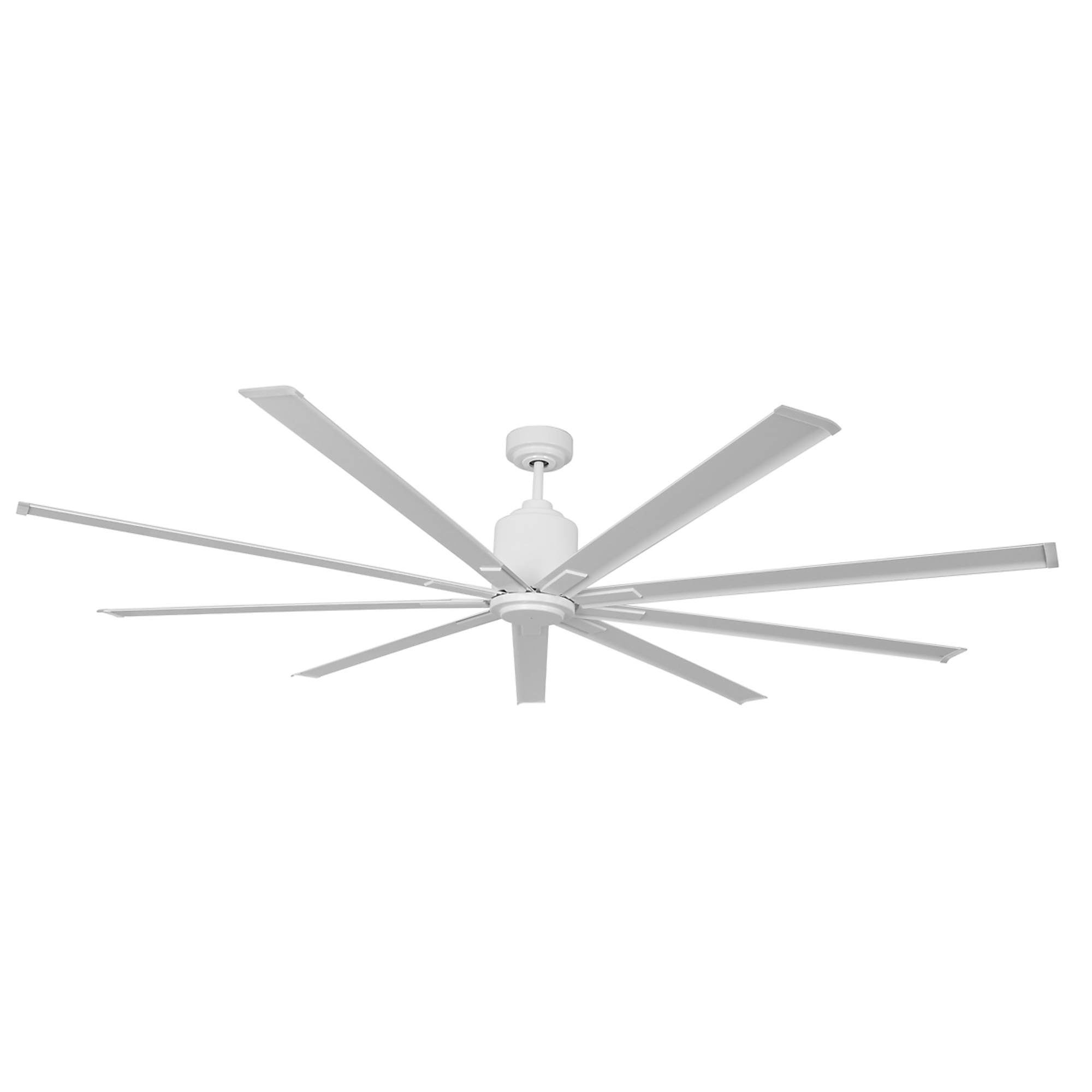 Big Air Wet Location Ceiling Fan, 96in., 13,000 CFM, White, Model# ICF96WLWHUPS