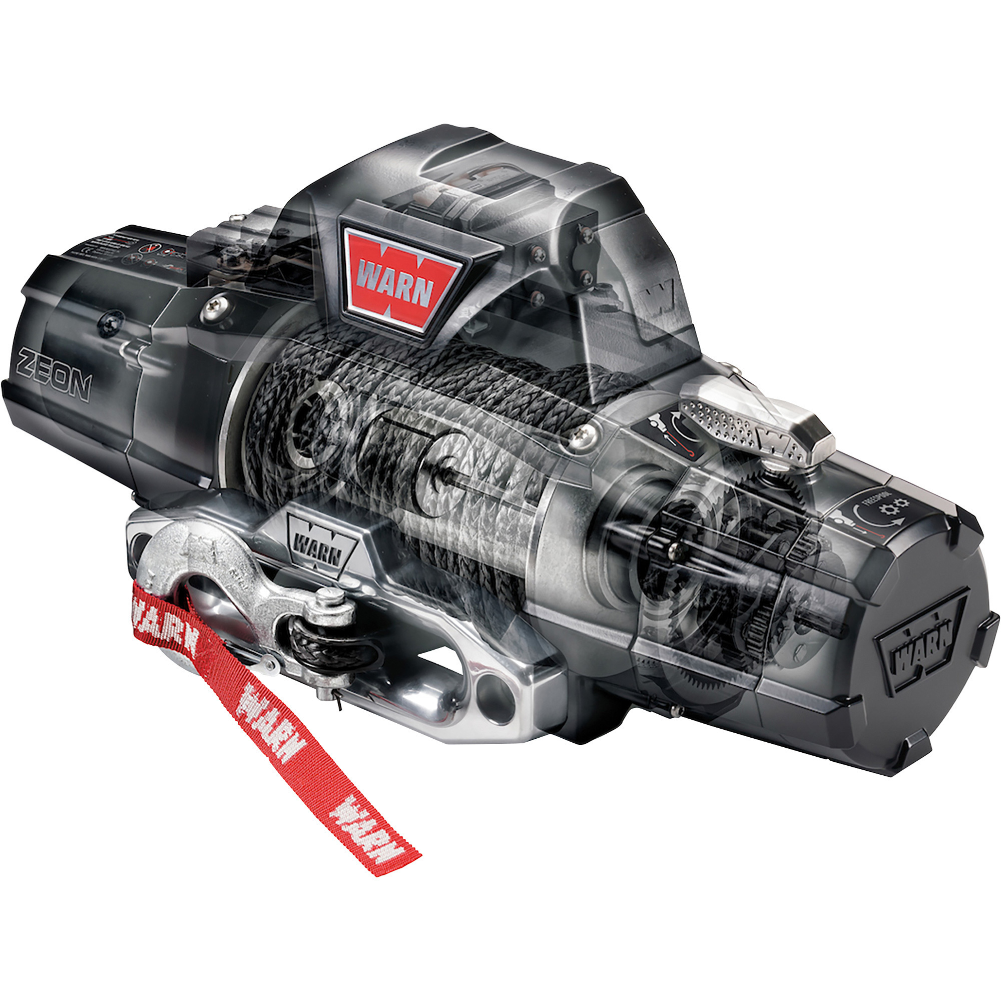 WARN ZEON 12 Volt DC Powered Electric Truck Winch , 10,000