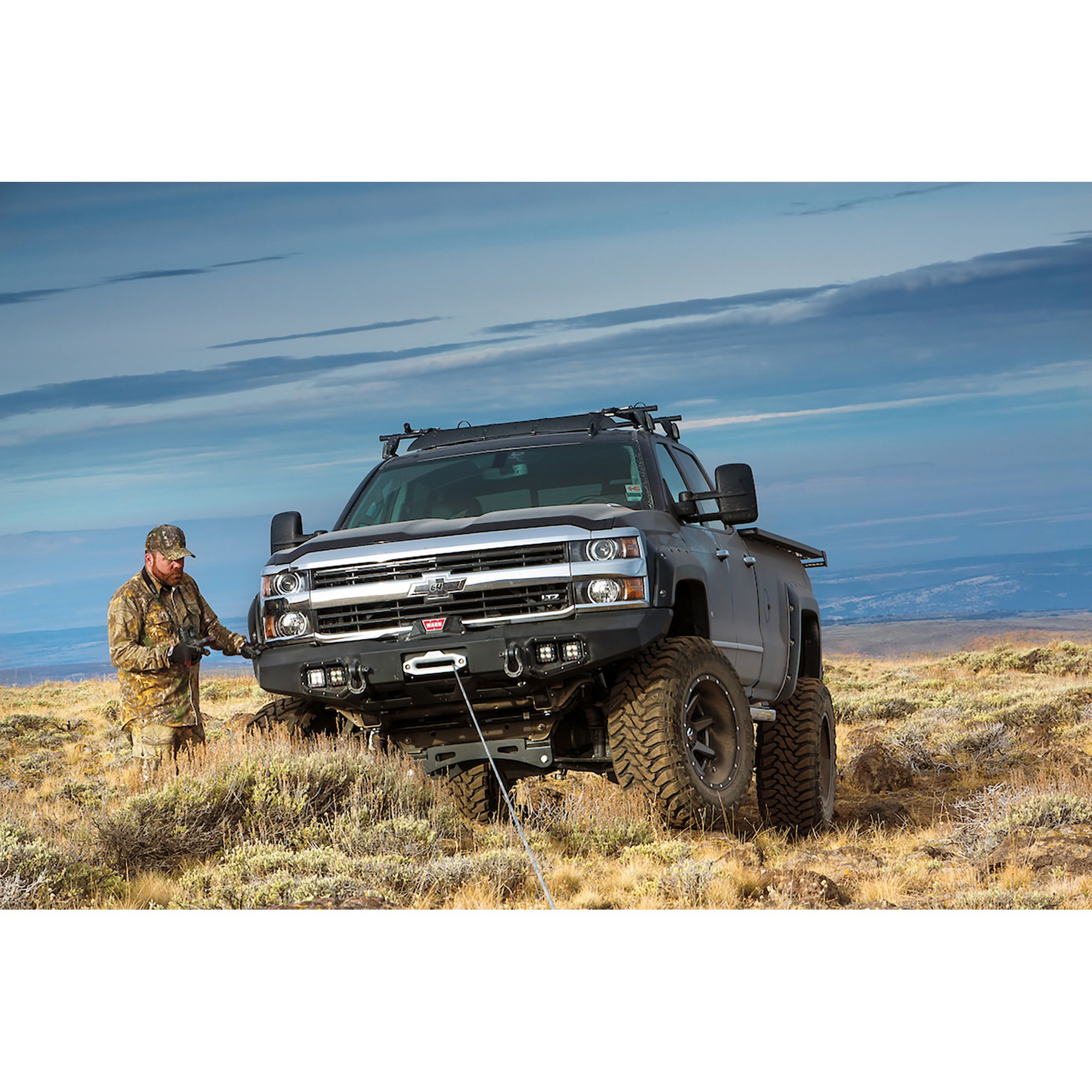 WARN ZEON Platinum 12 Volt DC Powered Electric Truck Winch