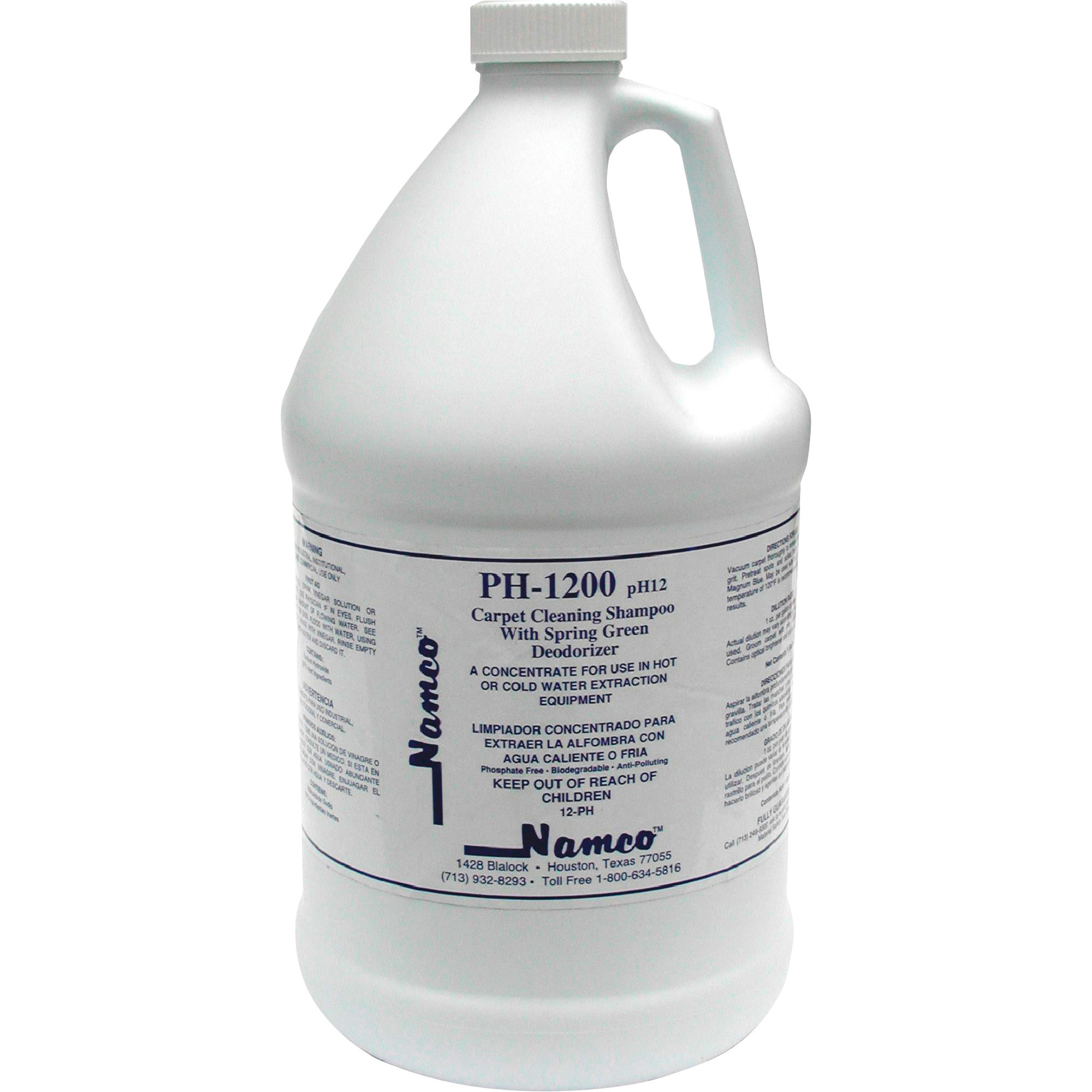 Namco Carpet Cleaning Shampoo, 4-Pk., 1-Gallon Concentrate, Model# 2033-1