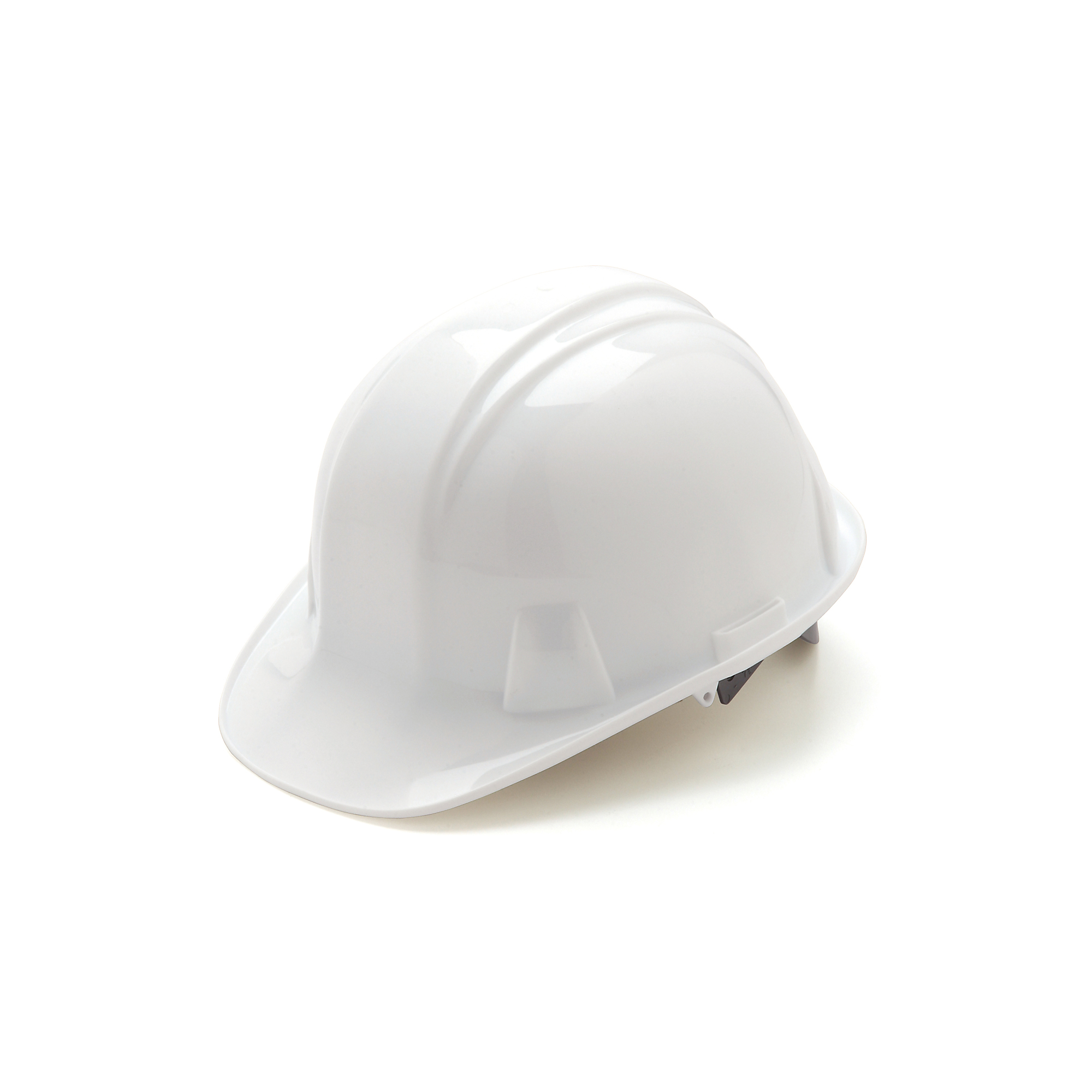 Pyramex Cap-Style Hard Hat with 4-Point Pin-Lock Suspension - White, One Size Fits All, Model# HP14010