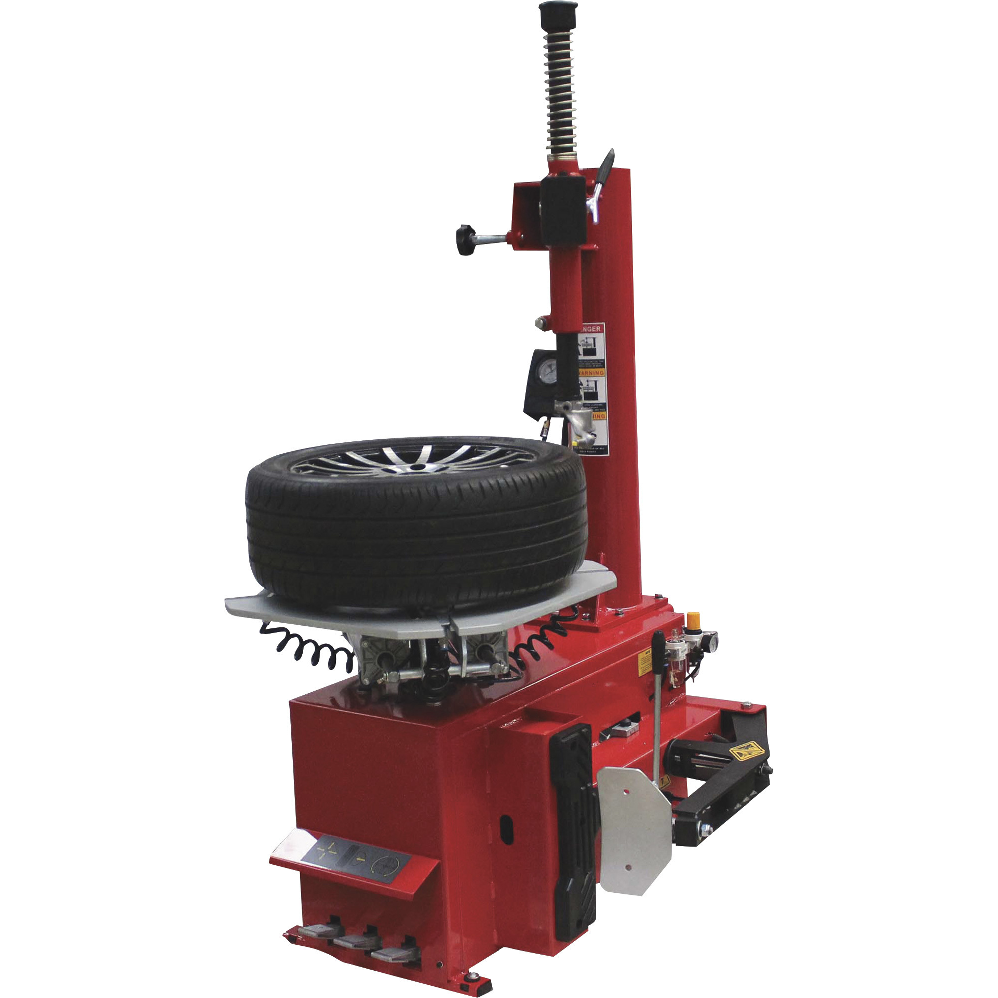 Tuxedo SemiAutomatic SwingArm Tire Changer, 37in.L x 48in.W x 41in.H