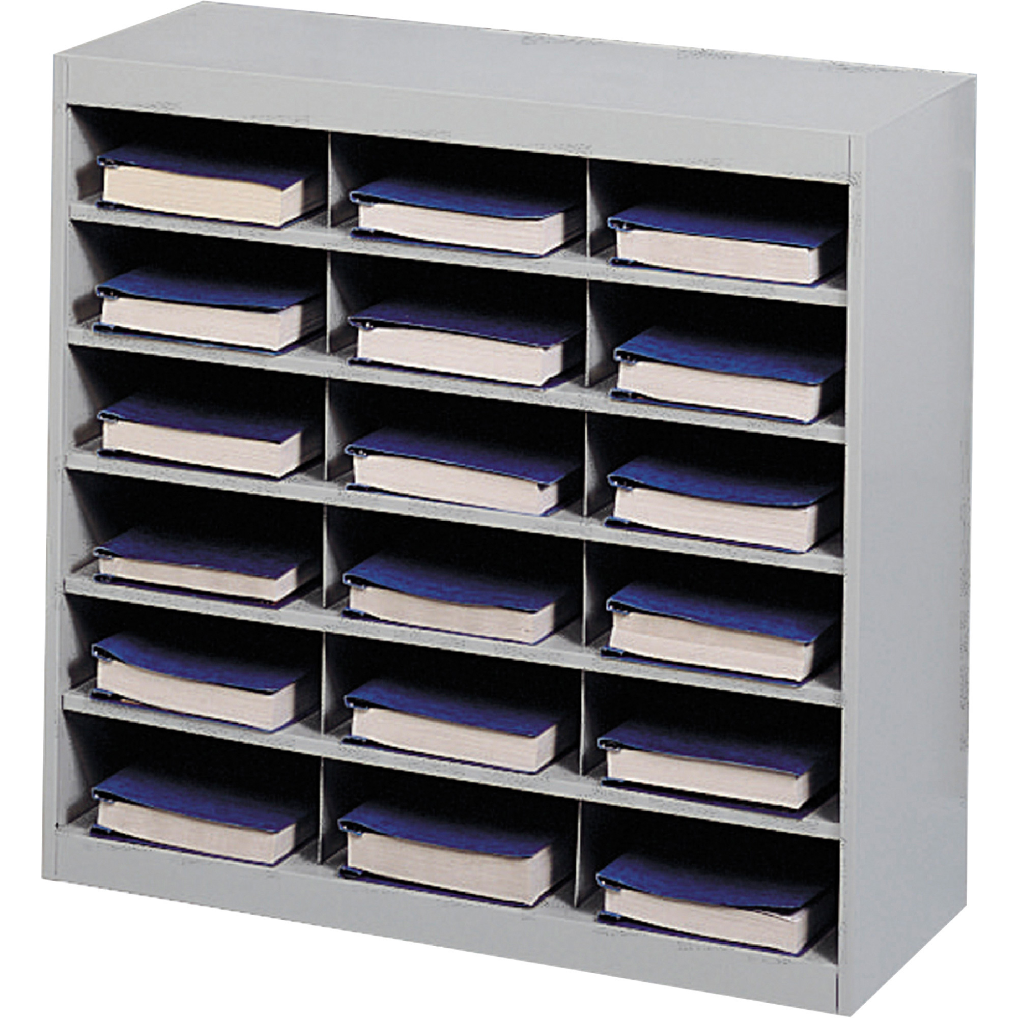 Safco E-Z Stor Steel Project Organizer, Gray, 15 3/4in.L x 37 1/2in.W x 36 1/2in.H, Model# 9264GR