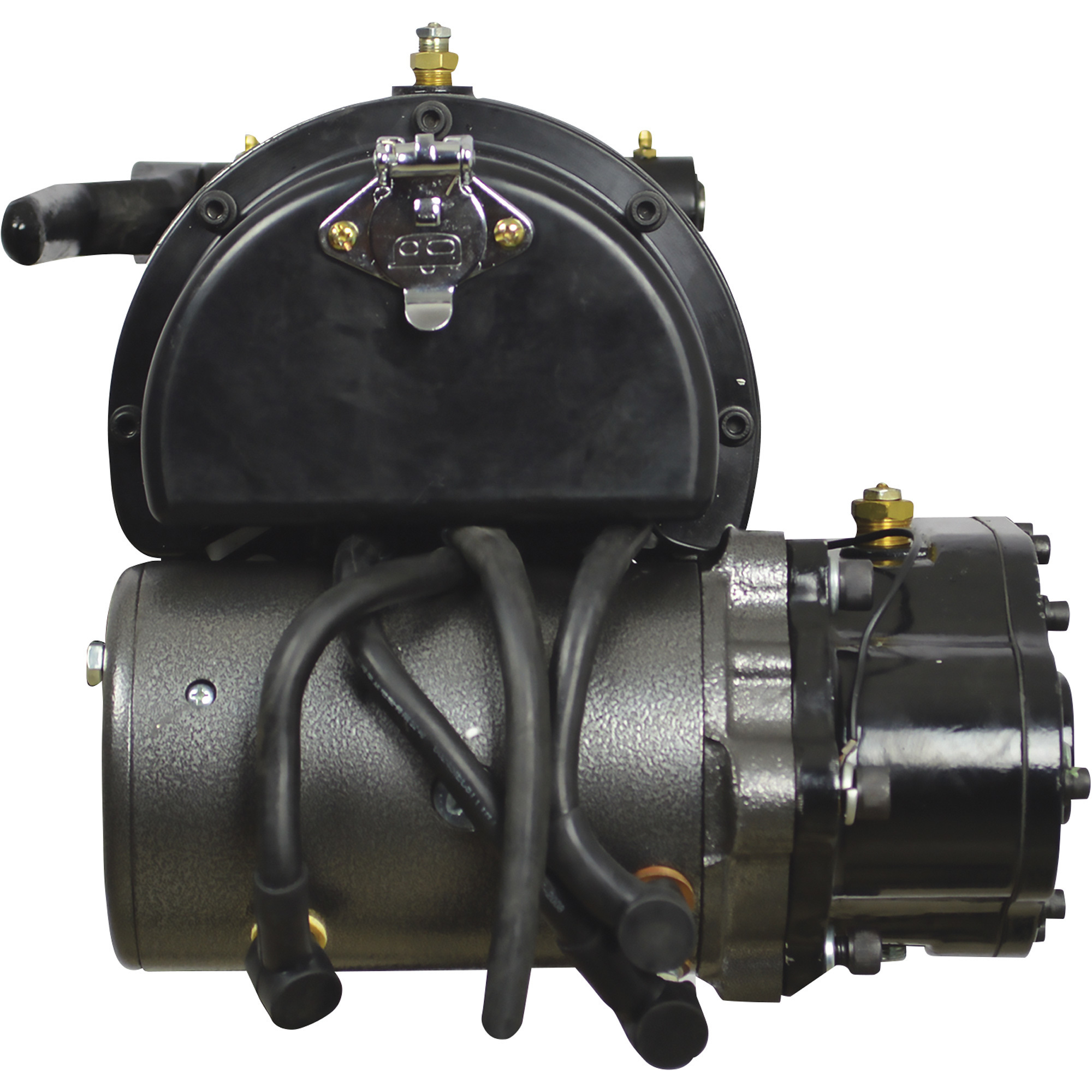 Pierce 12 Volt DC Powered Electric Worm Gear Trunk Winch, 9000Lb