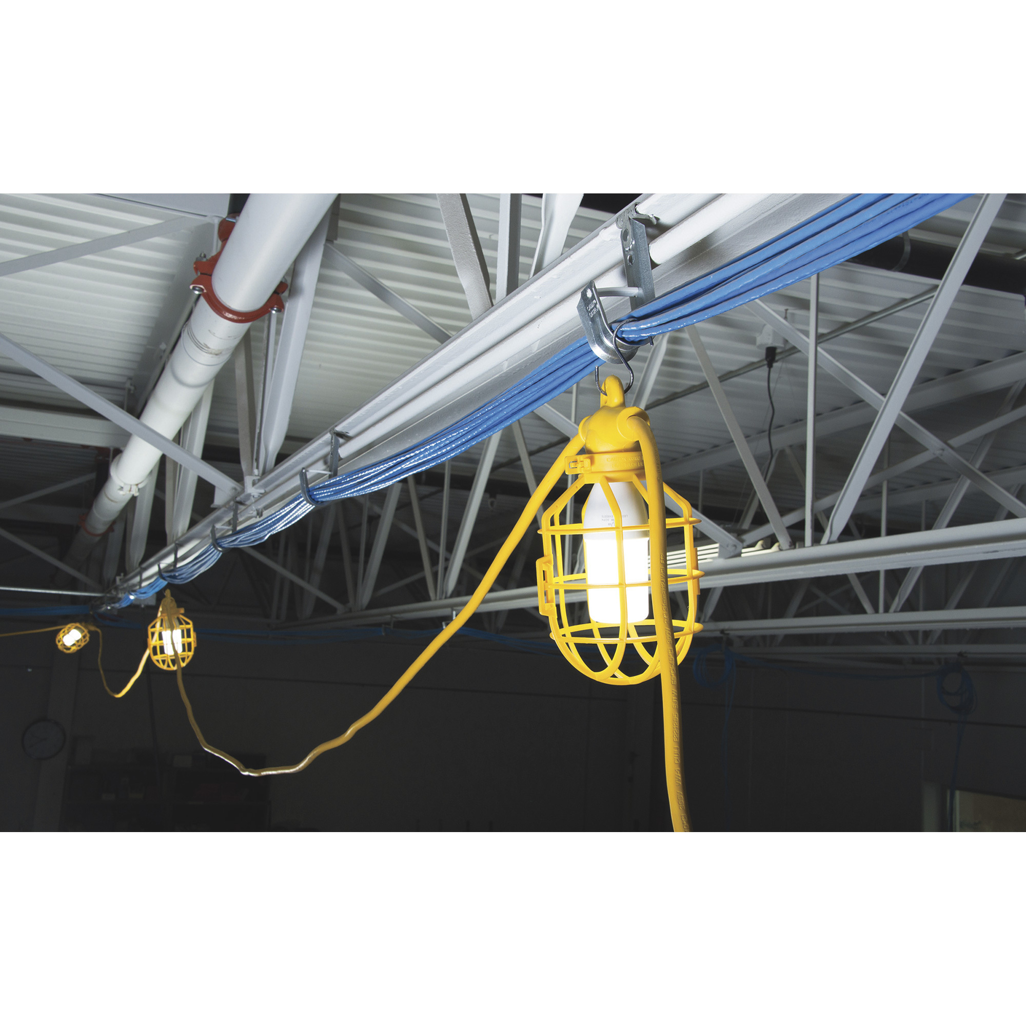 Bergen Industries LED String Light Set, 11,000 Lumens, 100ft.L, 15 Amps, Model# GL100-142STK