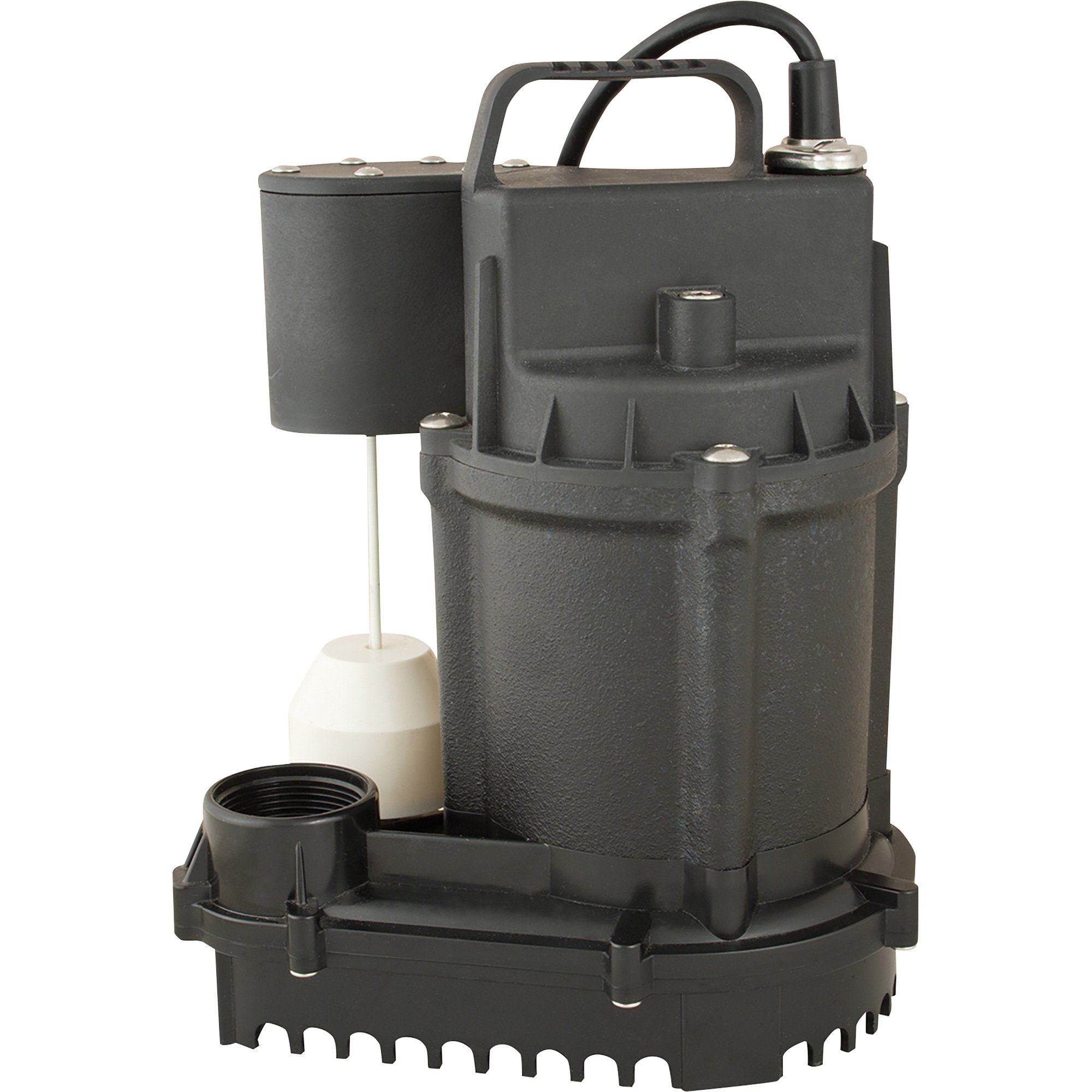 1/3 HP Submersible Sump Pump with Vertical Float 3400 GPH