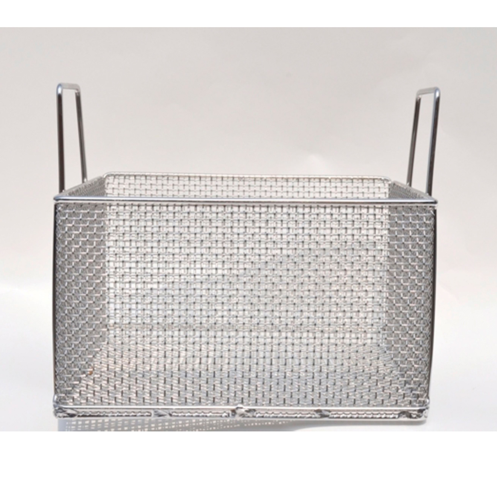 Mesh Basket: Rectangular, Stainless Steel