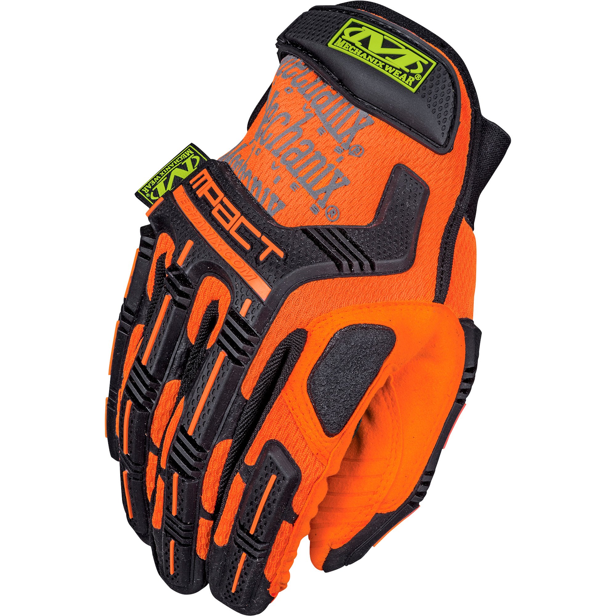 Mechanix Wear M-Pact High Visibility Work Gloves with Touchscreen Capability