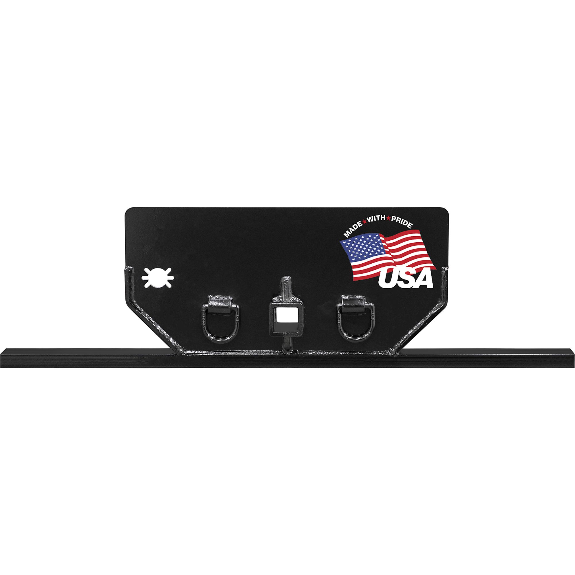 Buyers Products, 2-1/2in. Receiver Tube Hitch Plate with Bottom ICC Channel, for Dodge Ram 3500-5500 Capacity 20000 lb, Model# 1809077