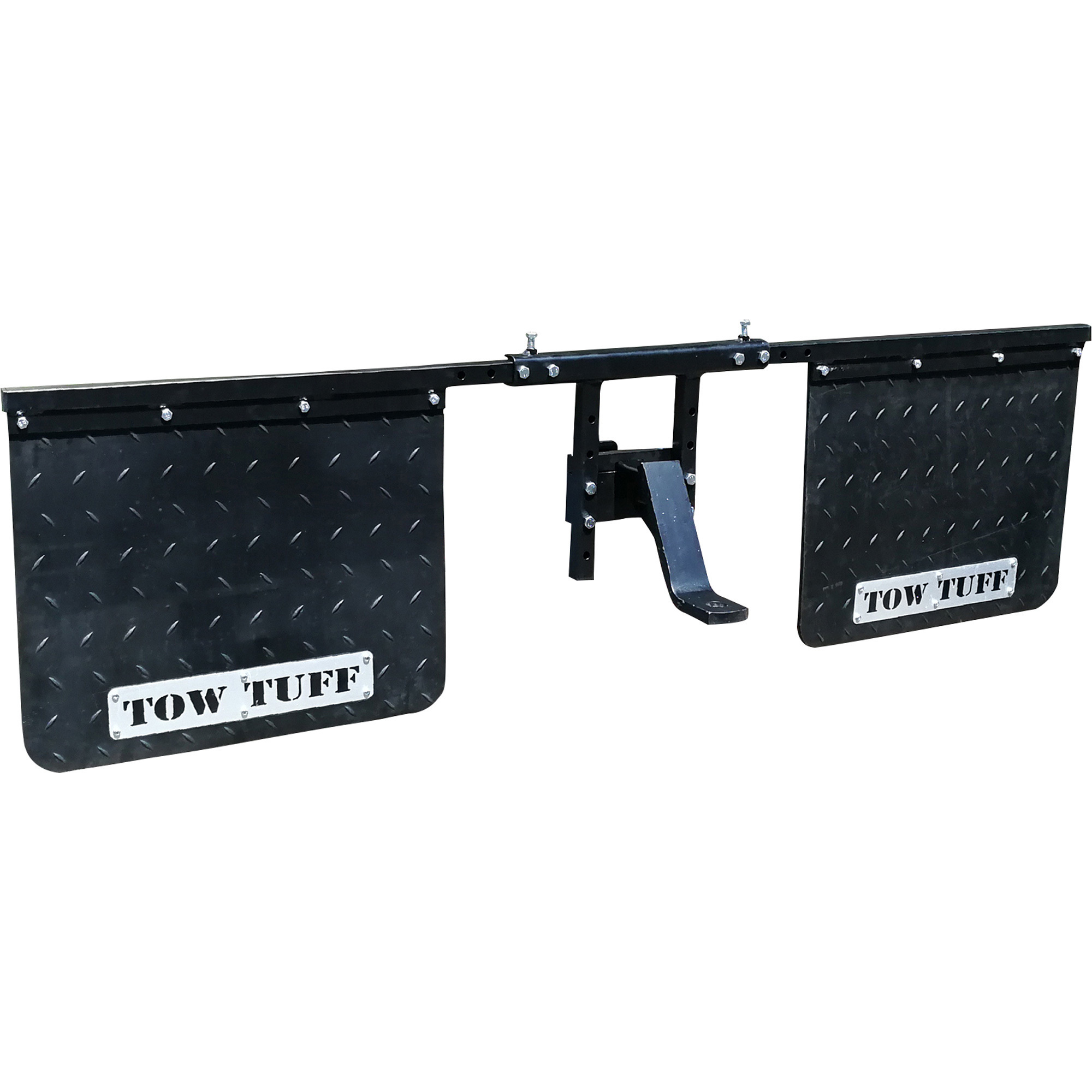 Tow Tuff Universal-Mount Adjustable Mud Flaps For Towing, Model# TTF-2418AMF