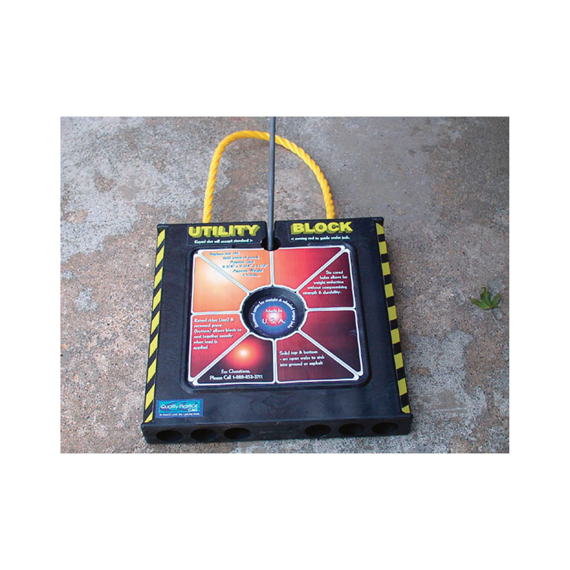 Quality Plastics Utility Block — Single Pack | Northern Tool