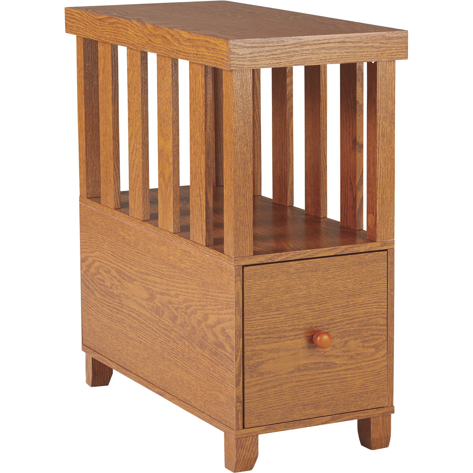 Mission-Style Chair-Side End Table, Model# NNK-JSM-10134N