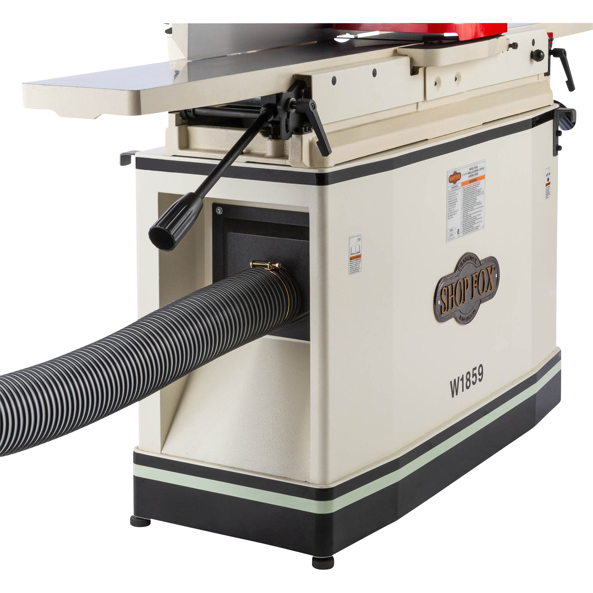Shop Fox 8in. x 76in. Parallelogram Jointer with Mobile Base Model W1859 Northern Tool
