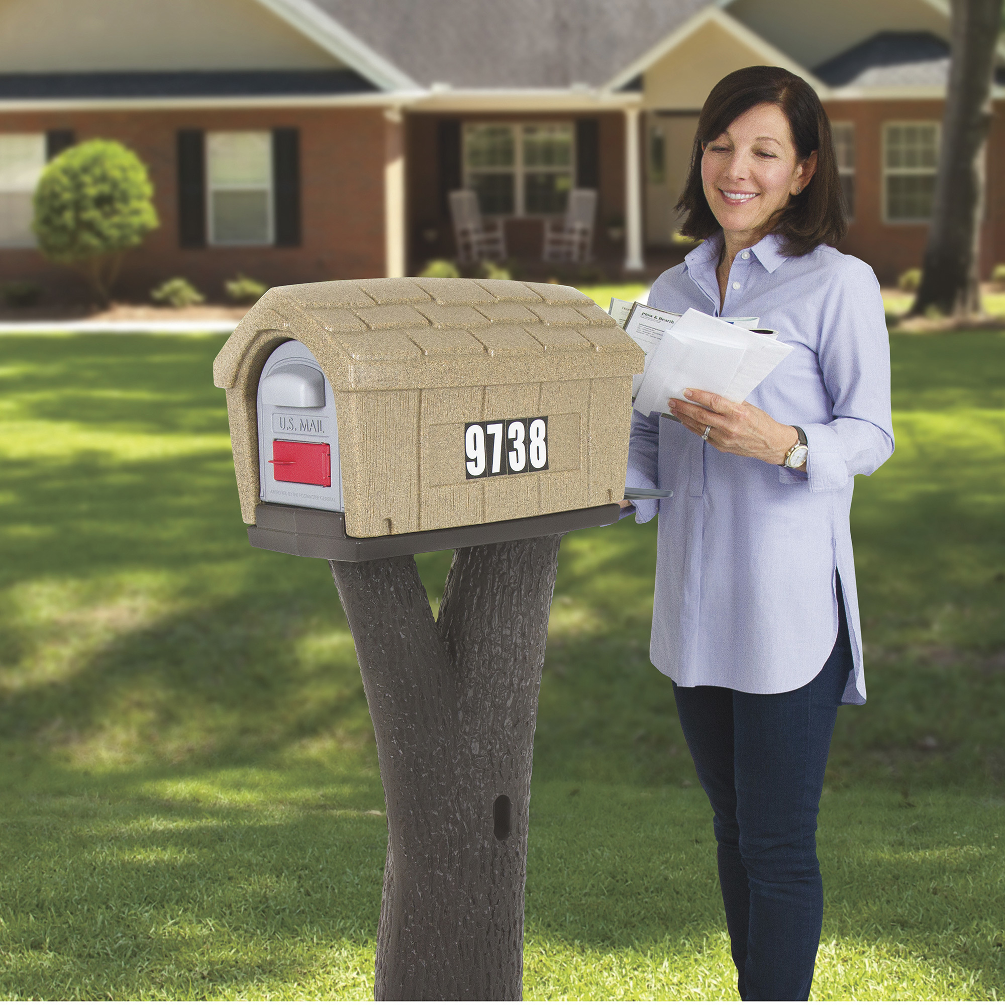 Simplay3 Rustic Home Mailbox, Model 41608001 Northern Tool