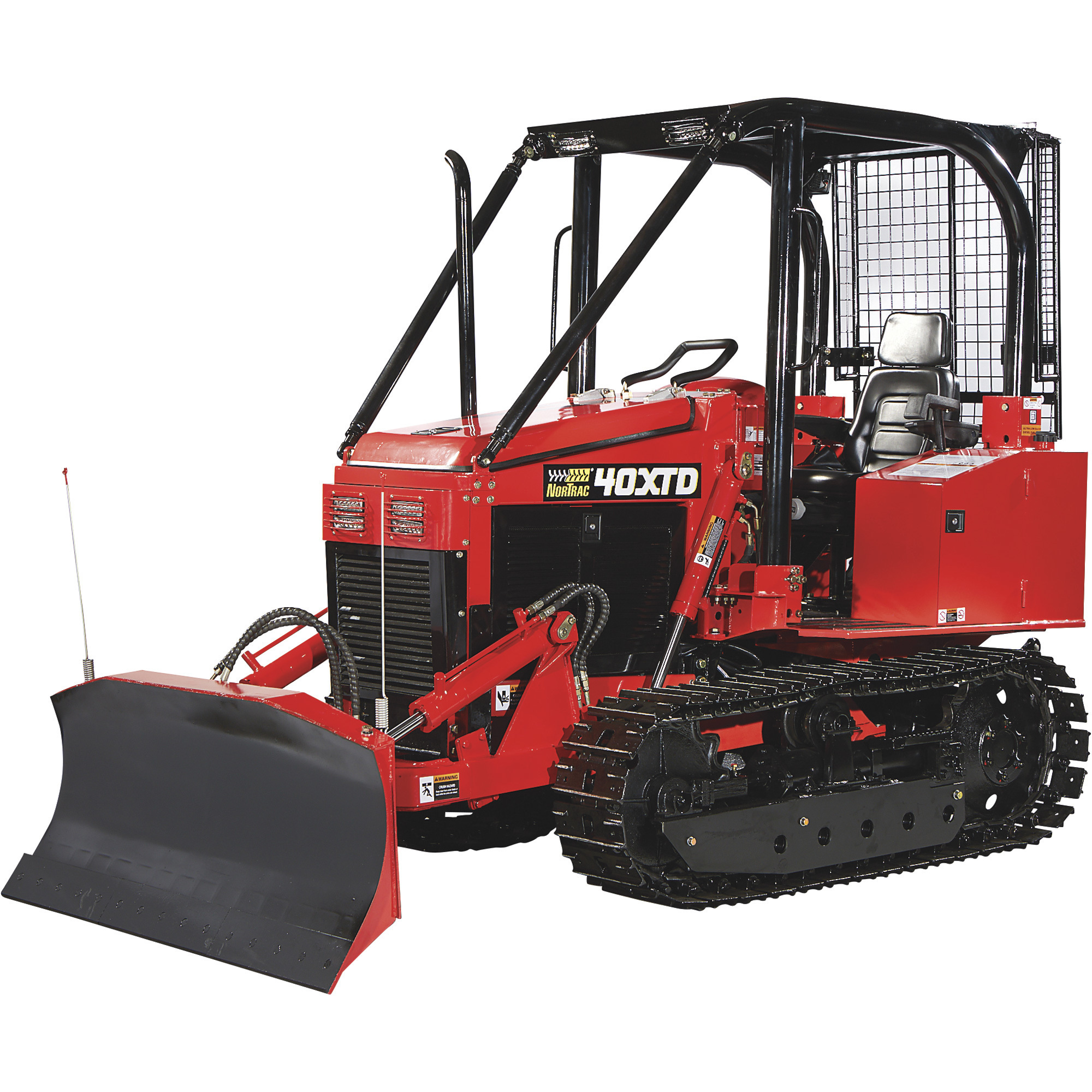 DEMO w/Hours, NorTrac 40 HP Bulldozer