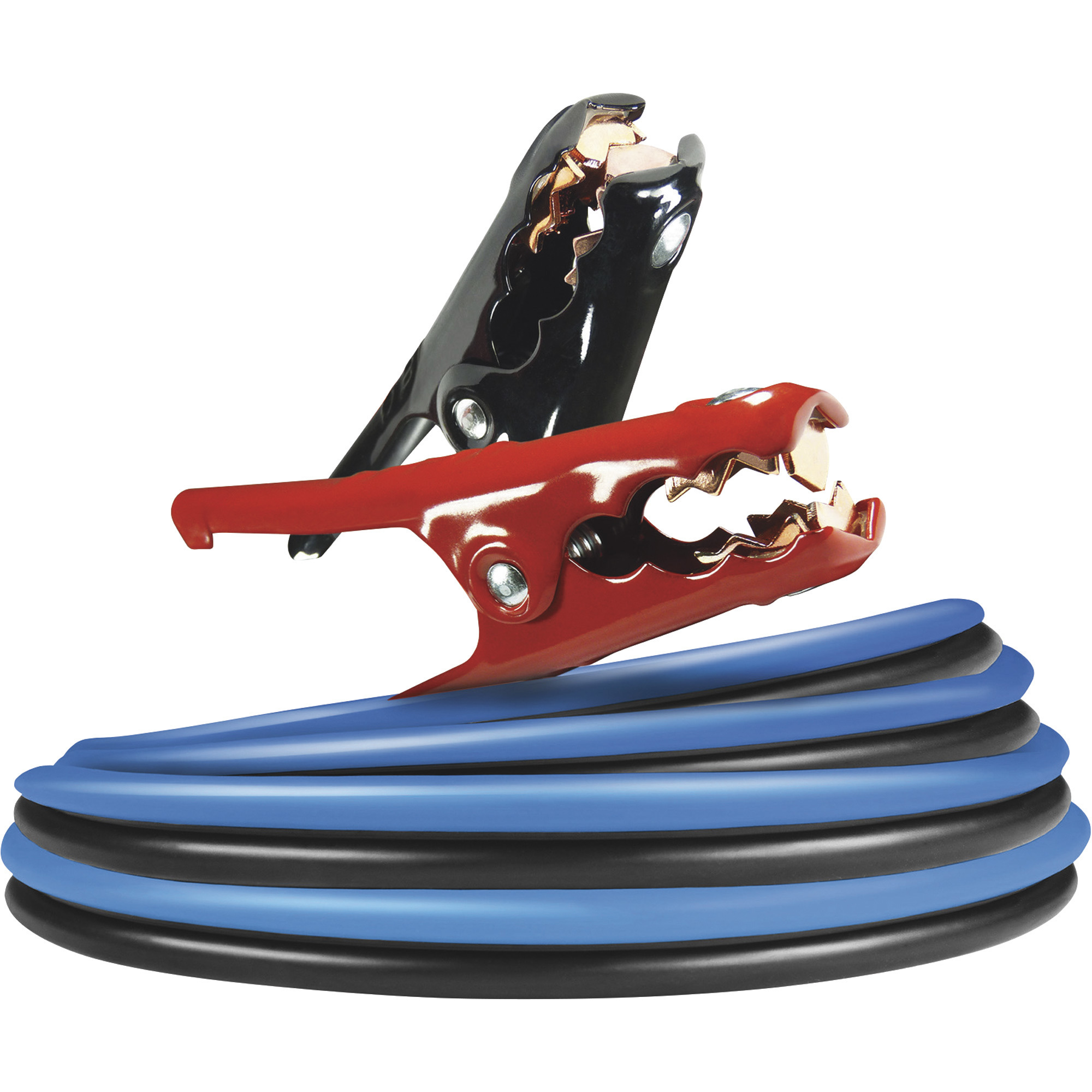 Schumacher Jumper Cables, Copper Clad, 20ft.L, 4-Gauge, 250 CA, Model# BC4