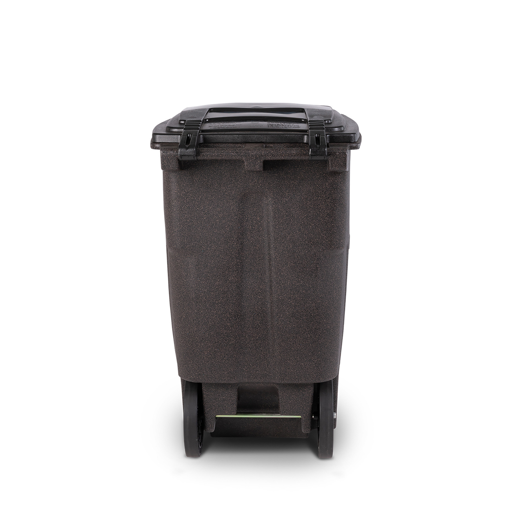 Toter 2-Wheel Trash Can with Lid - Blue, 96-Gallon, Model# ANA96-00BLU