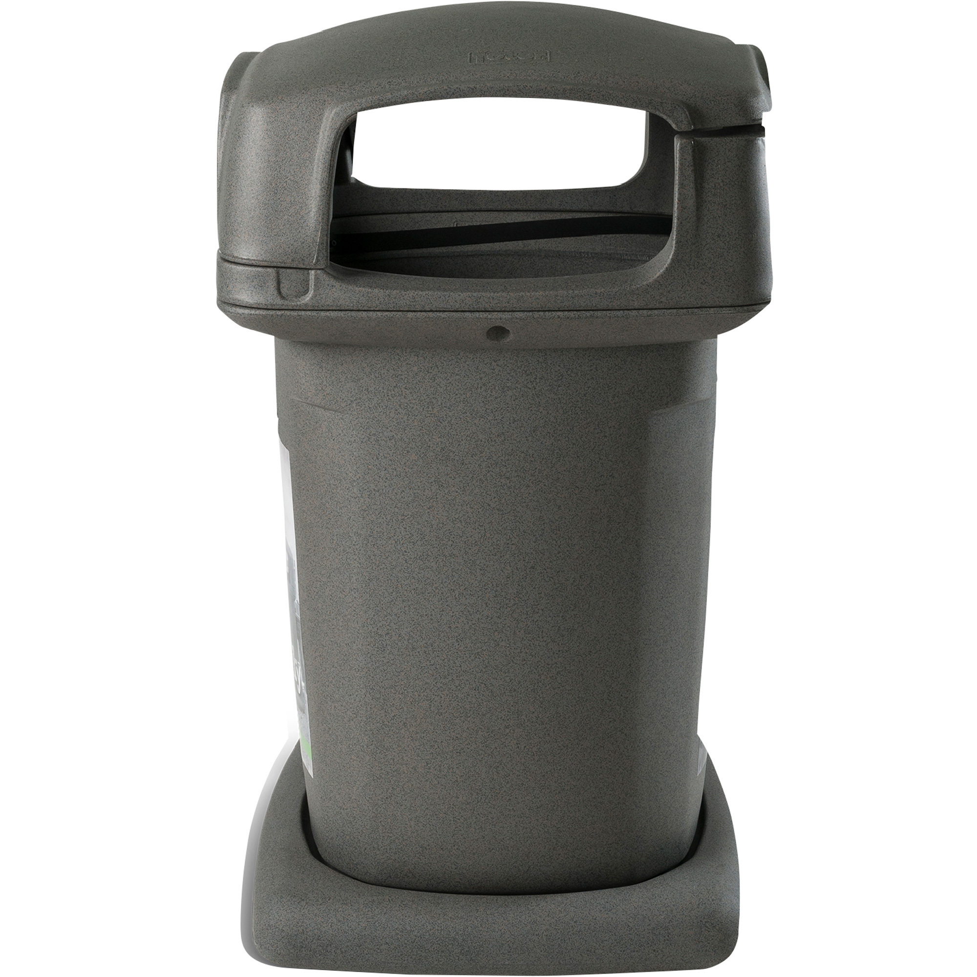 Toter Park Trash Can with Lid, Graystone, 60-Gallon Capacity, Model# 860GB-35865