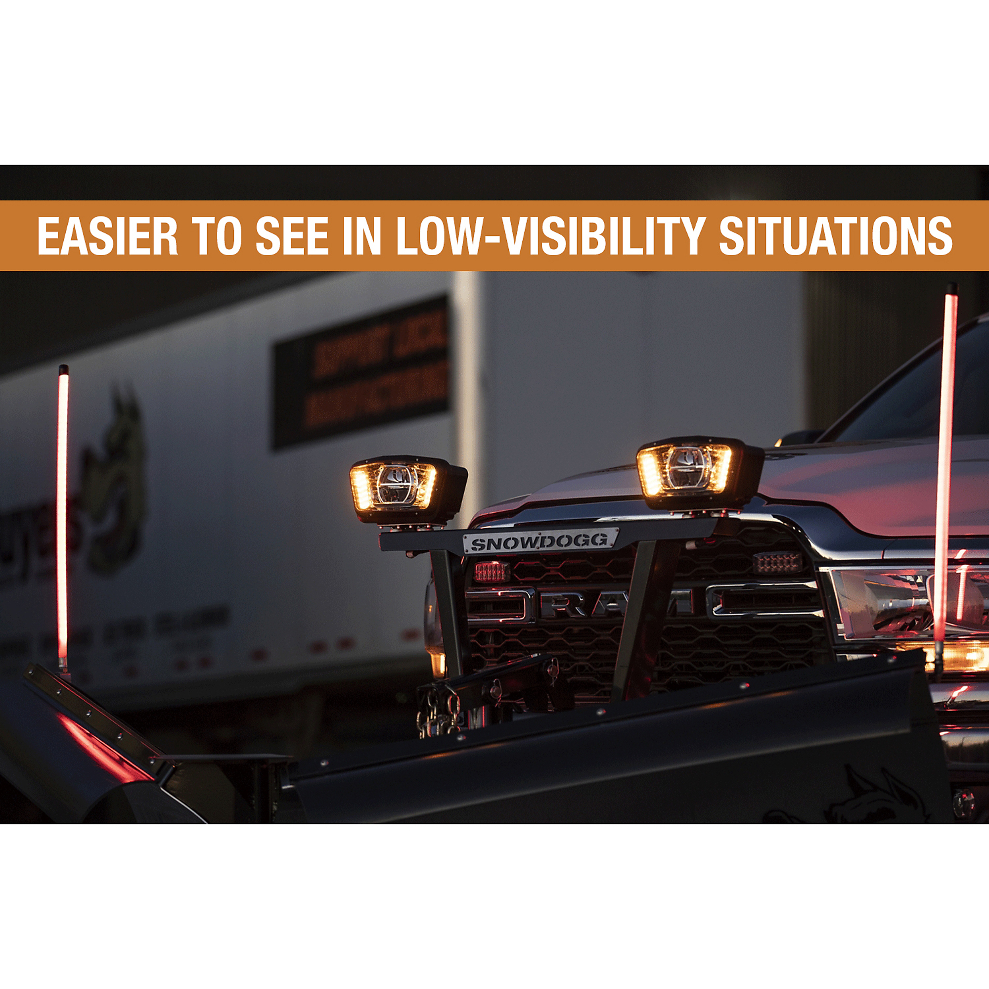 Buyers Products Illuminated LED Plow Blade Guides, 24in., Model 1308124 Northern Tool