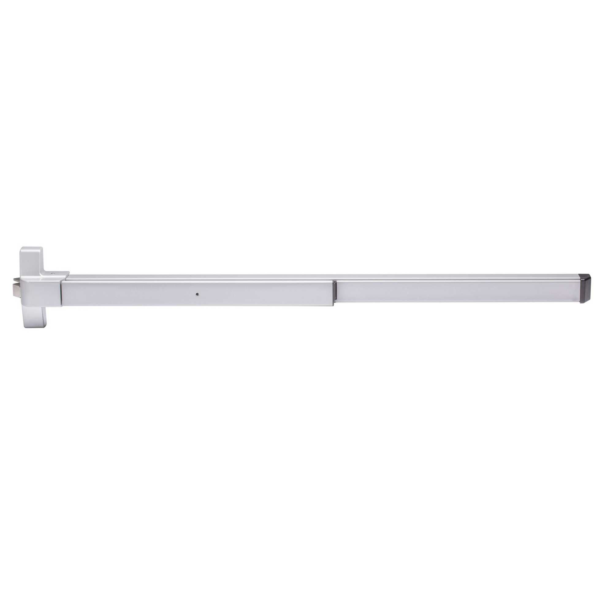 Trans-Atlantic, Heavy Duty Grade 1 500 Series 48 in. Fire Rated Rim Vertical Rod Exit Device in Aluminum, #ED-FVR531XL-AL