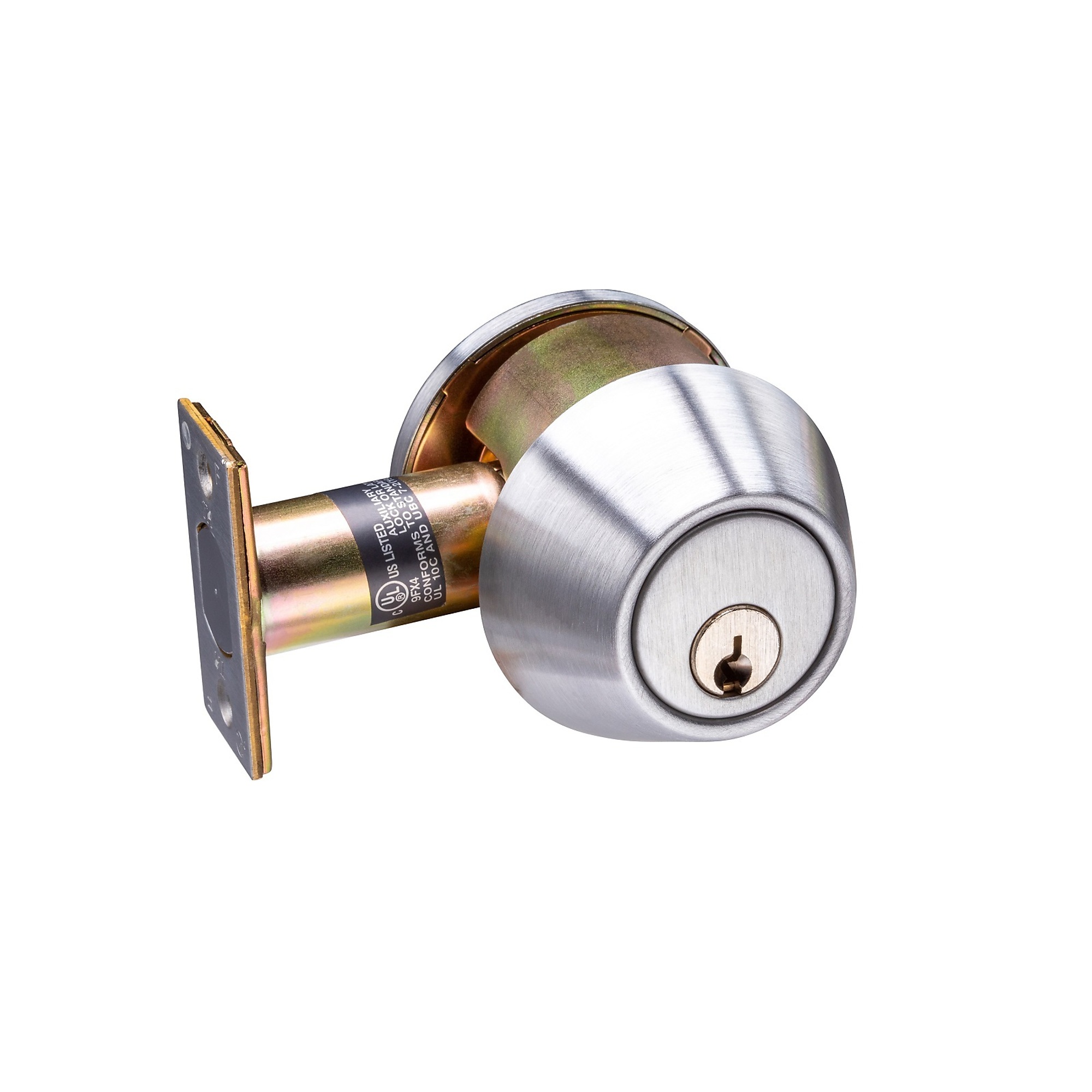 Trans Atlantic 700 Series Grade 2 Single Cylinder Deadbolt — Brushed Chrome, Model# DL-DB751-US26D