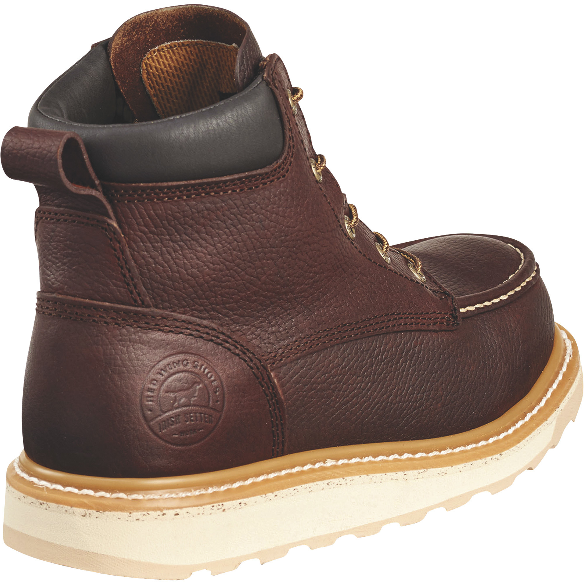 Irish Setter by Red Wing Men's 6in. Waterproof Aluminum Moc Toe Work Boots  -- Brown, Size 7