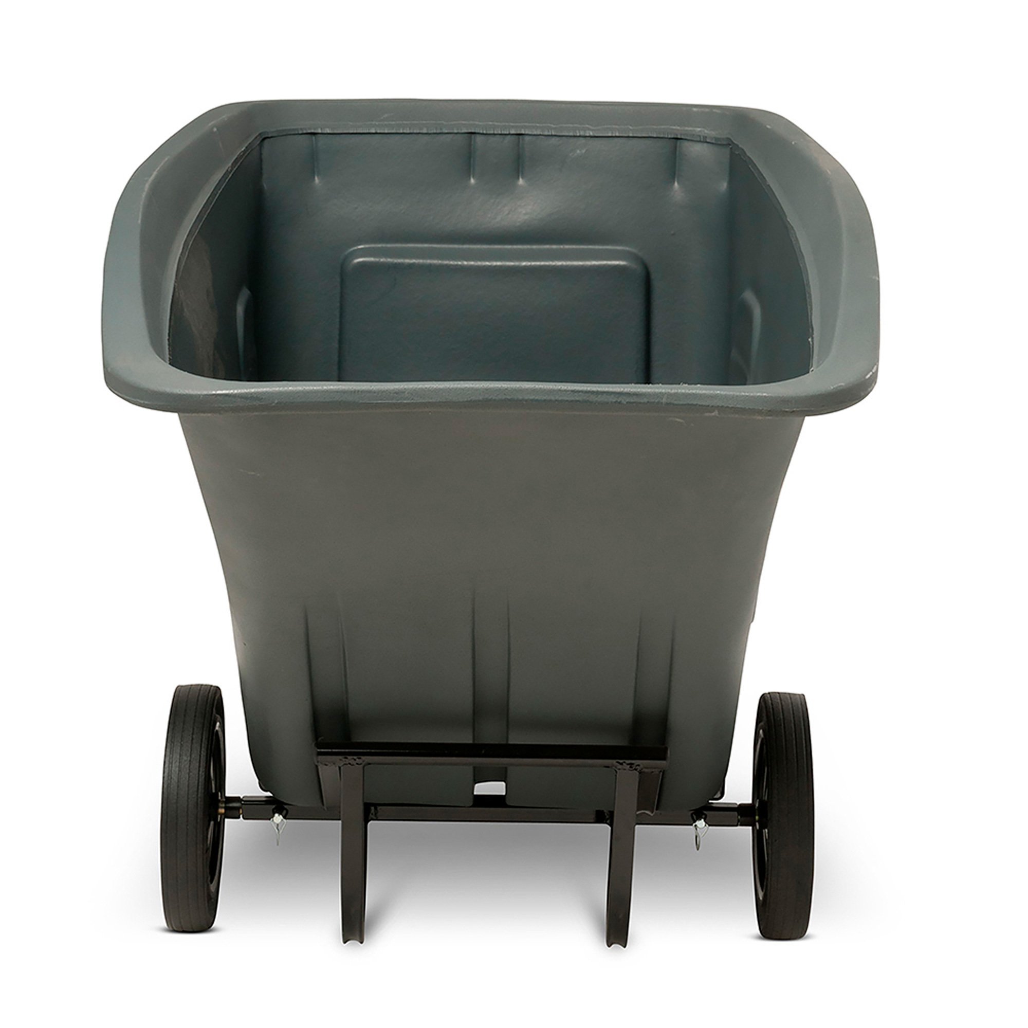 Toter Standard Duty Tilt Truck — Gray, 1/2 Cubic Yard, 825-Lb. Capacity ...