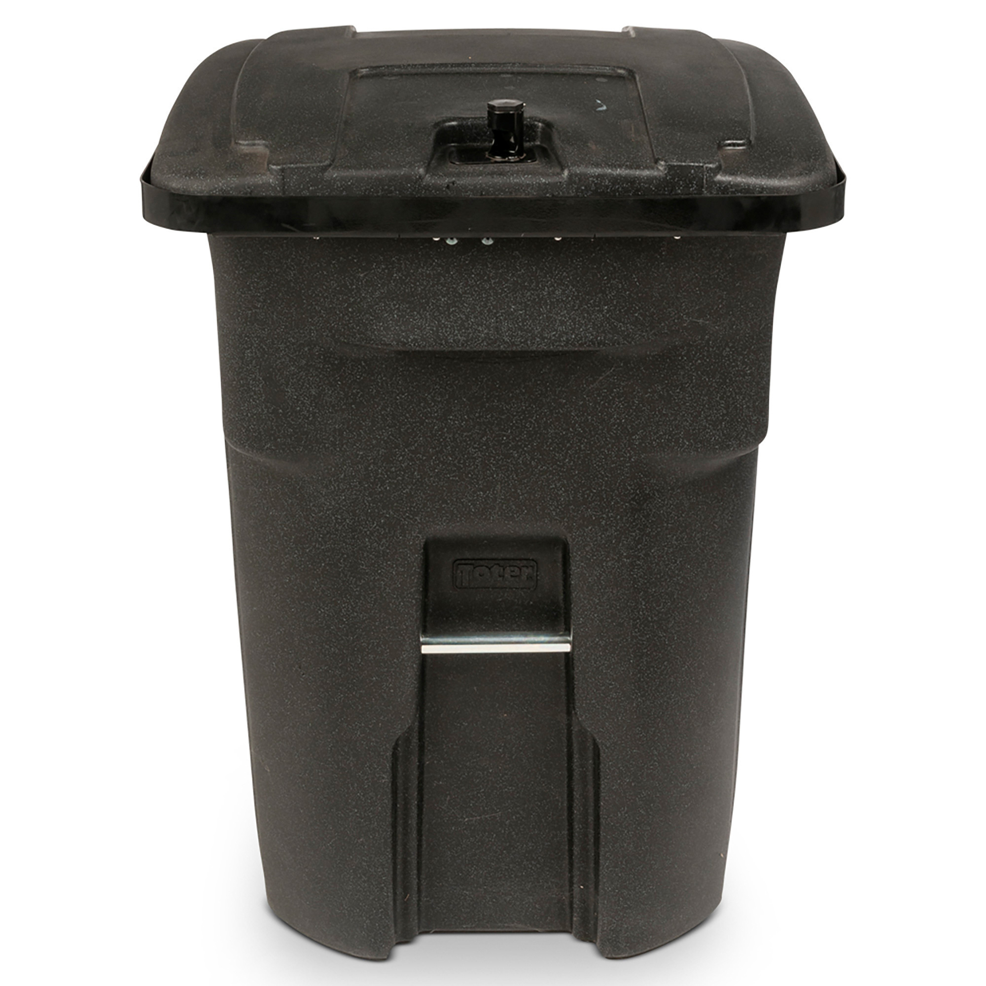 Toter Bear-Tough Garbage Can, Blackstone, 96-Gallon, Model# 79B96