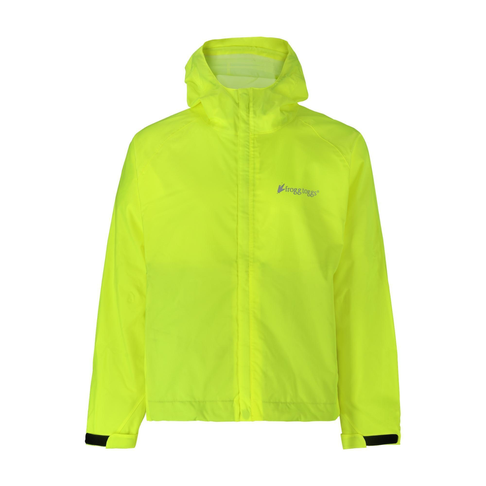 Frogg Toggs Men's Stormwatch Jacket, Lime, 2XL, Model# SW62123