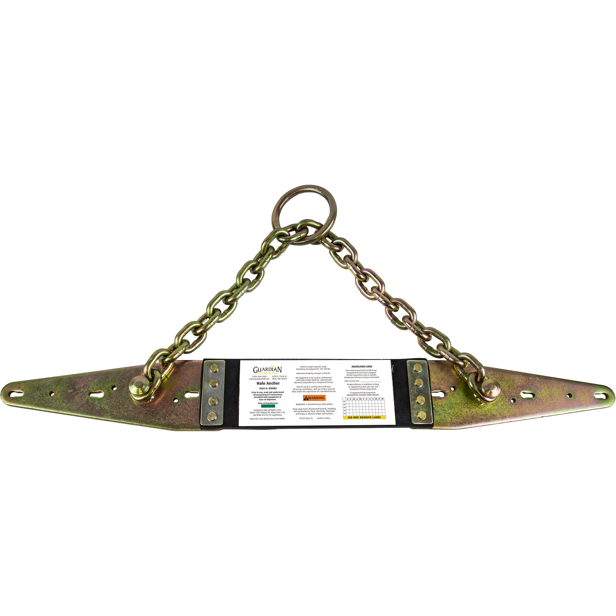 Guardian Halo Roof Anchor, Model# 00482