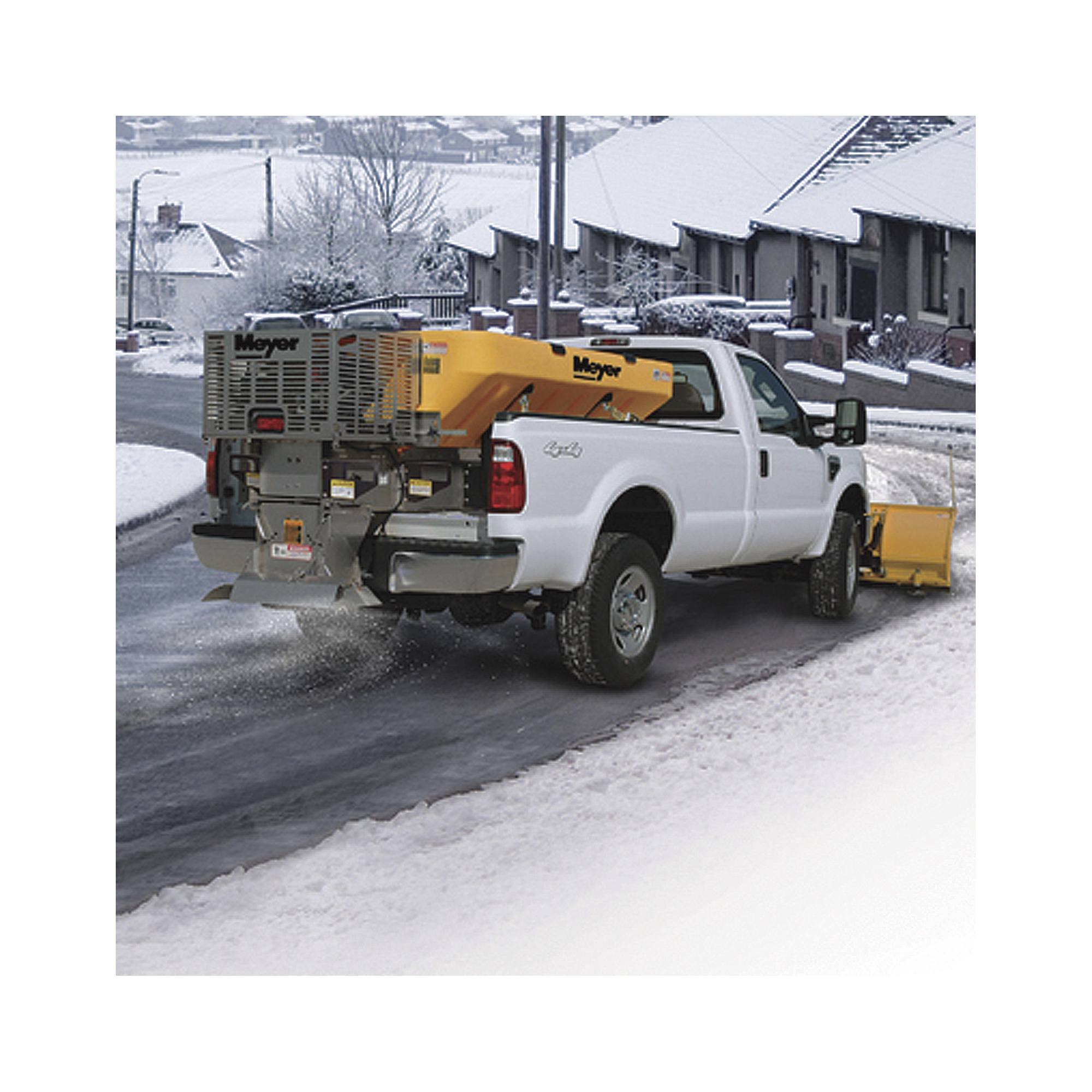 Meyer VBox Insert Spreader — Poly, 11 HP Honda Engine, Model 63899