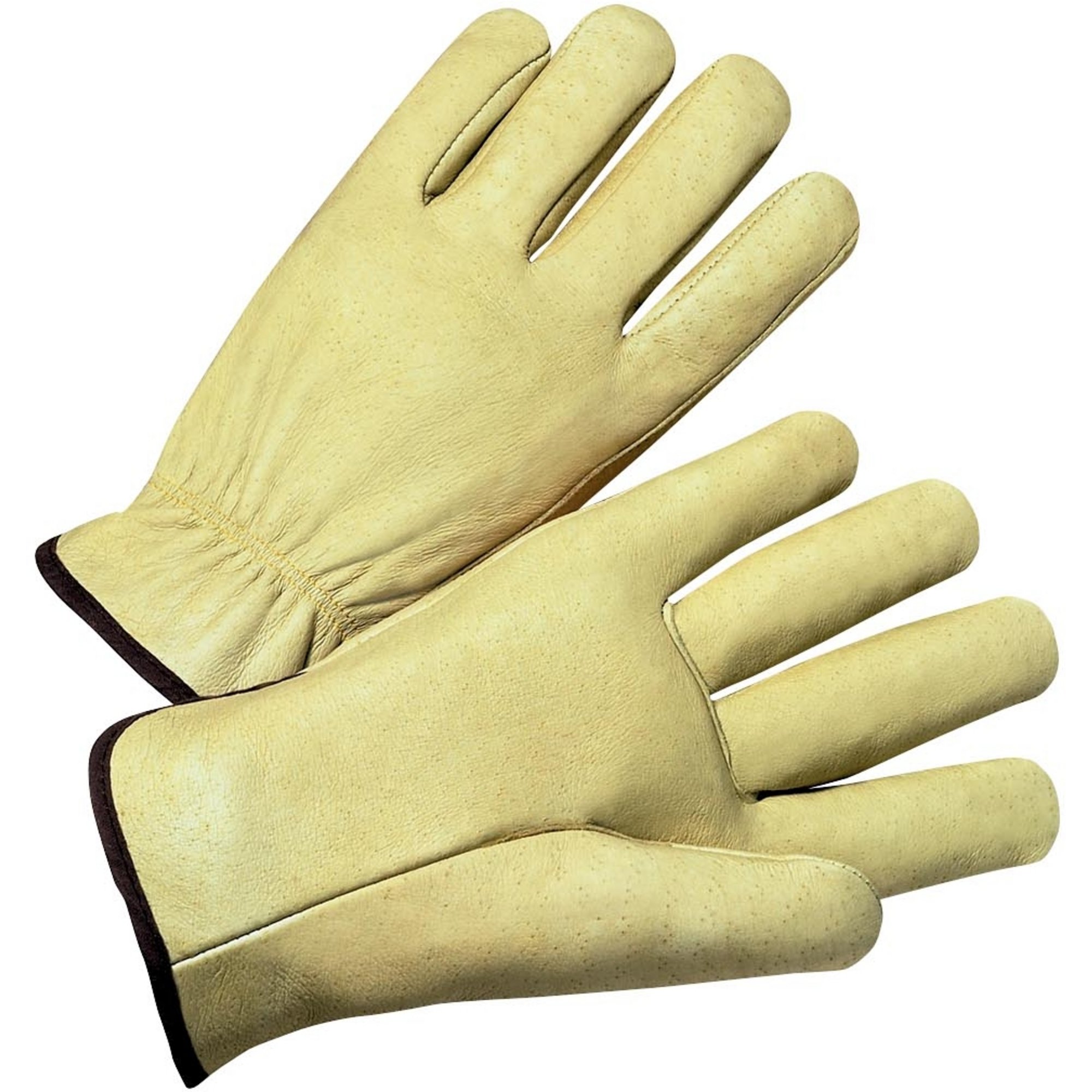 West Chester Grain Pigskin Leather Drivers Gloves — Large