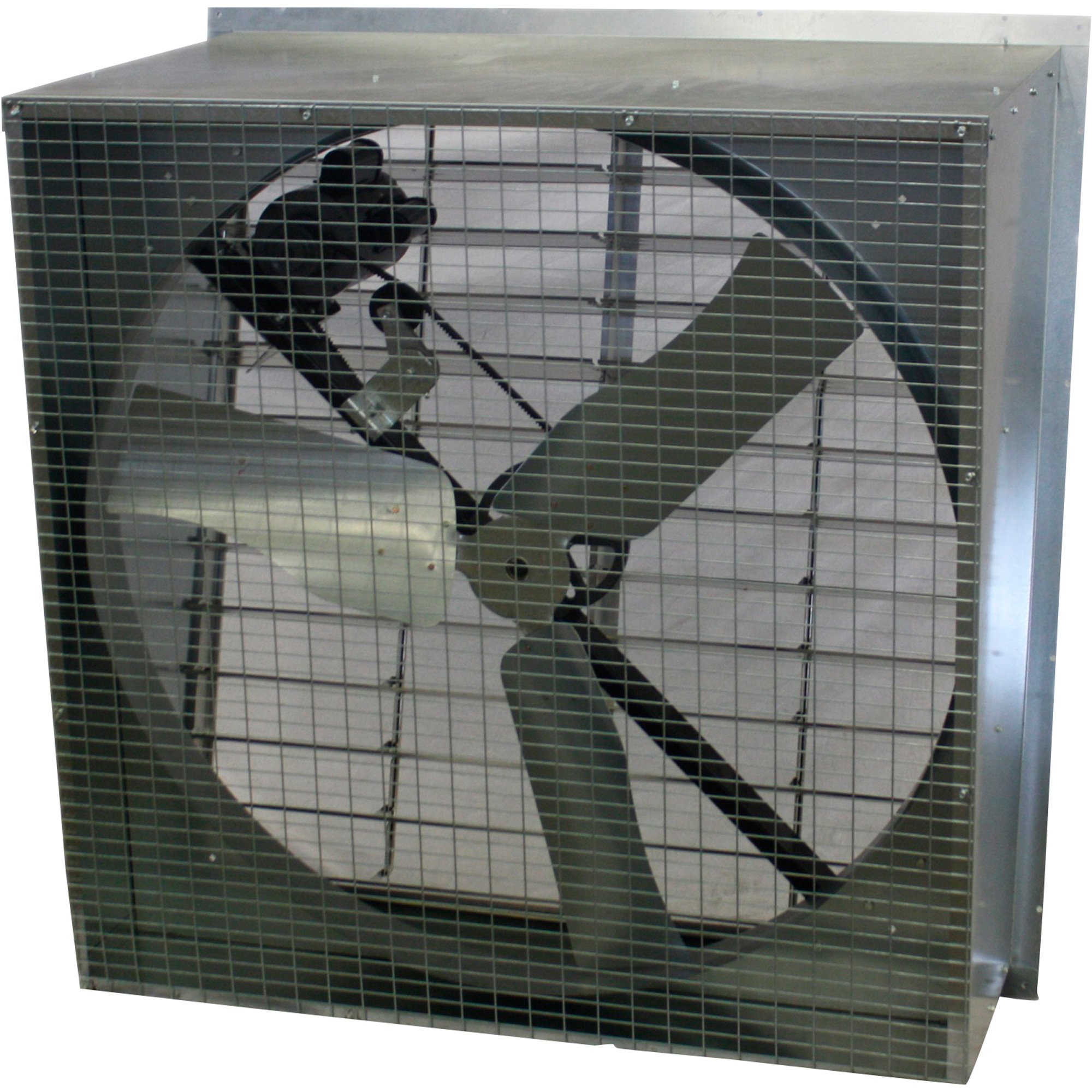 Hessaire Slant Wall Exhaust Fan — 48in., 1 HP, 20,920 CFM, Model# 48SW750-2