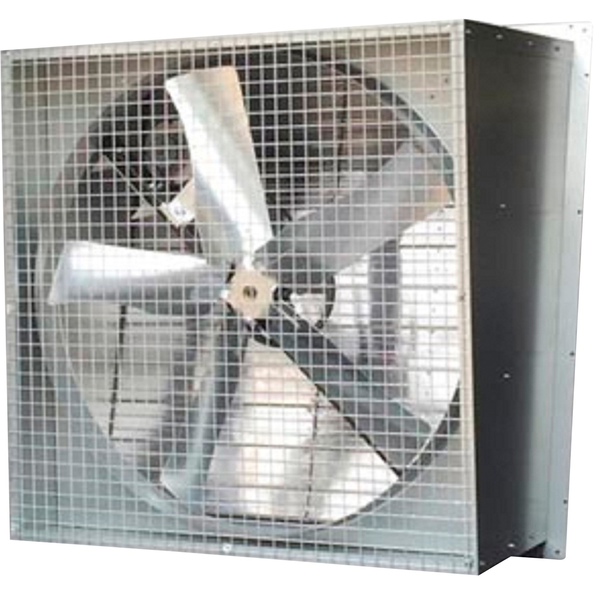 Hessaire Slant Wall Exhaust Fan — 42in., 16,250 CFM, 1 HP, 115/230 Volt, Model# 425SW750