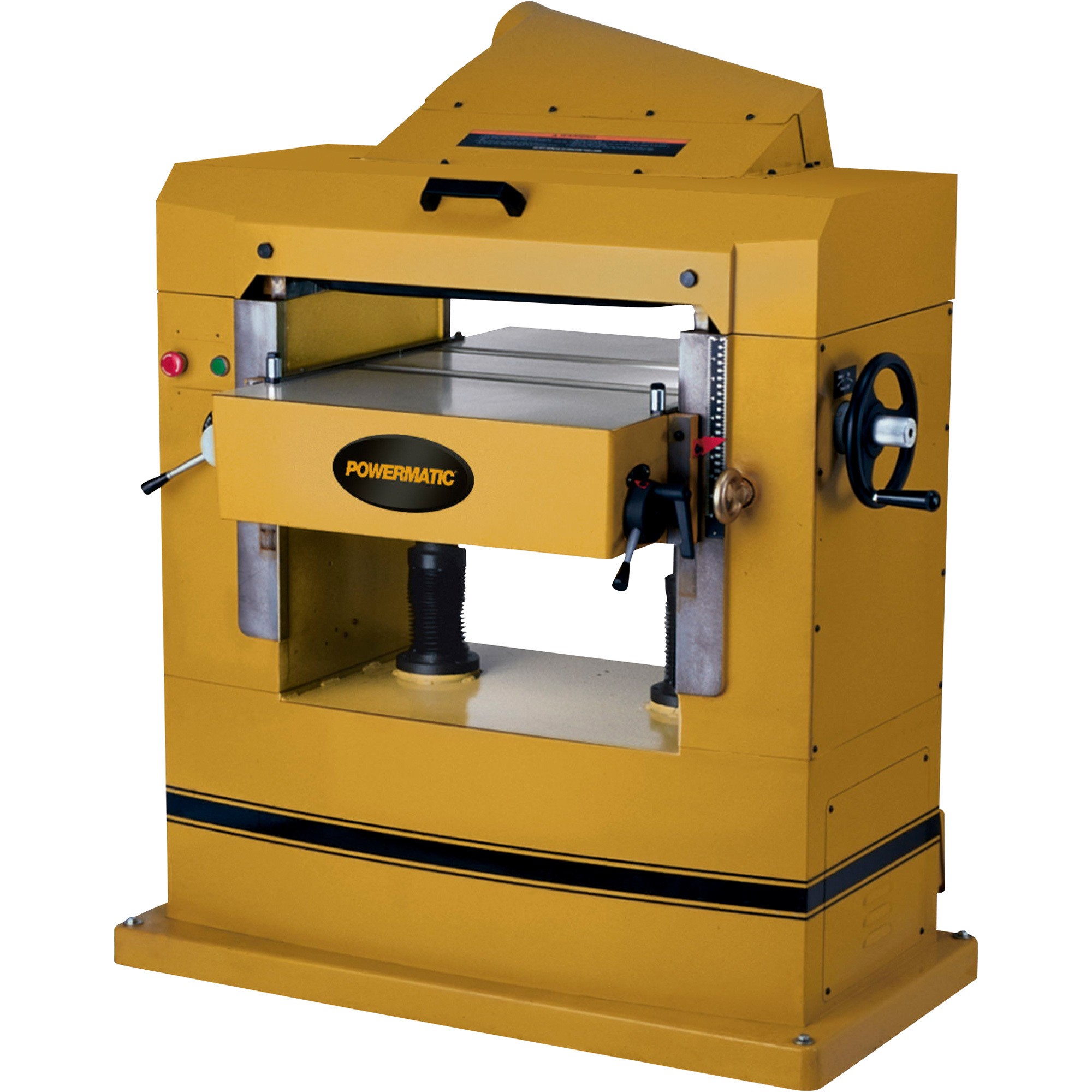 Powermatic Wood Planer with Helical Cutterhead, 150-Knife, 2-Speed, 7.5 HP, 1 PH, 230V, Model# 201