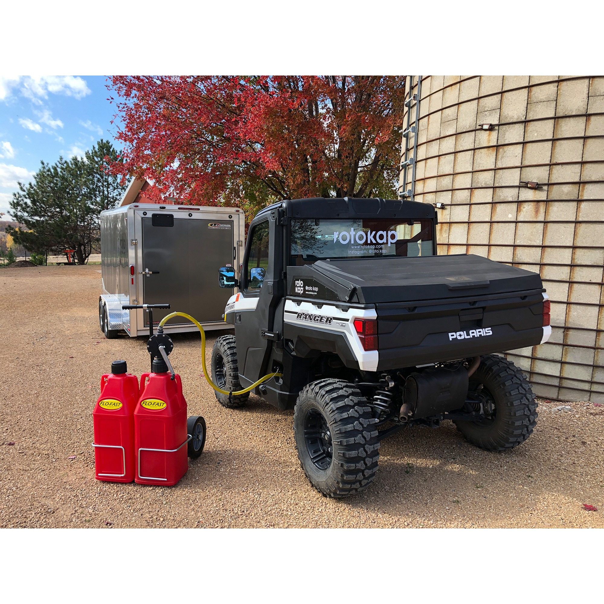 FloFast Professional Model Portable Fluid Transfer Pump, 8 GPM, 3/4in