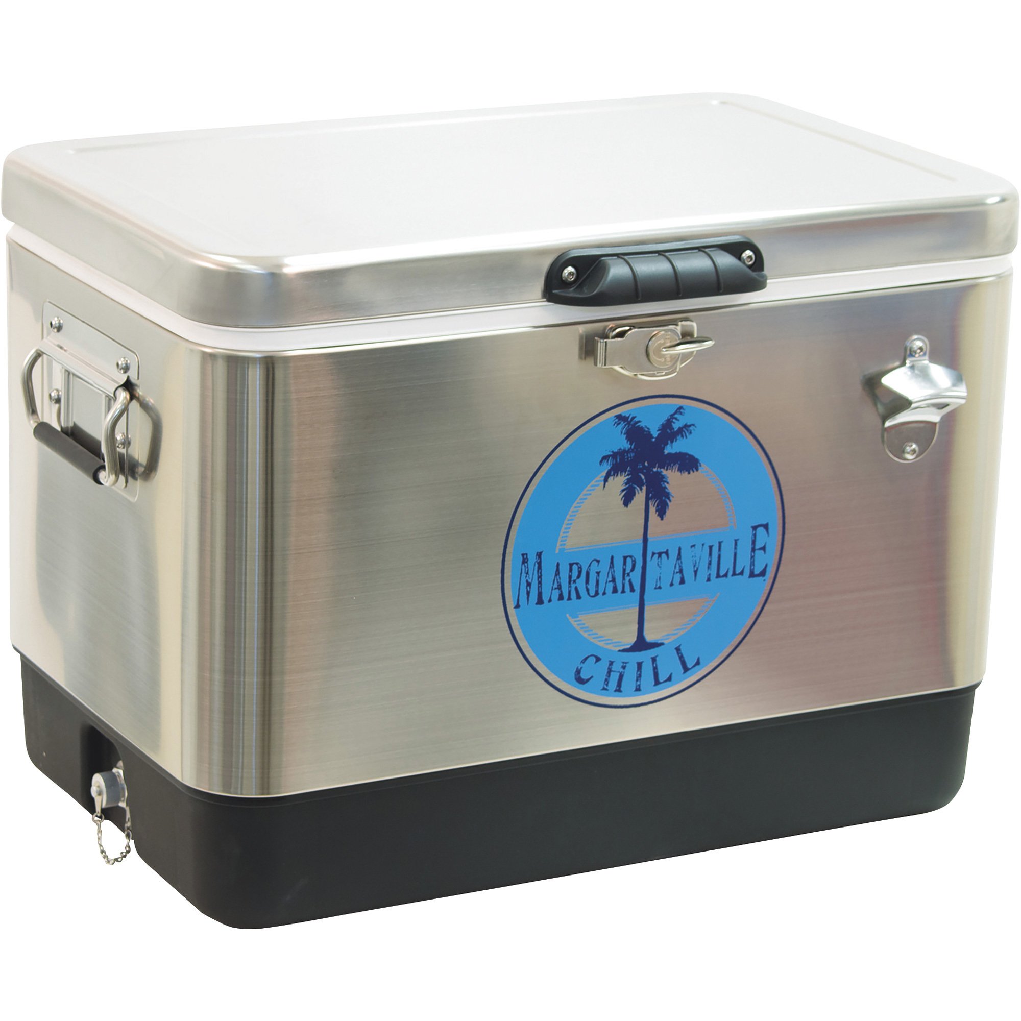 Margaritaville Chill 54-Qt. Stainless Steel Cooler, Model# TC54SSMV-200-1