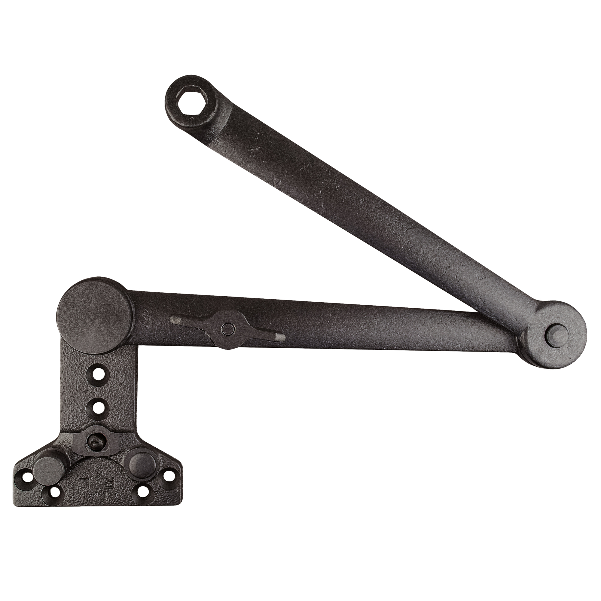 Global Hold-Open Arm for Door Closer, For 4300 Series Door Closer, Duronautic Finish, Model# HOA-4300-CNS-DU