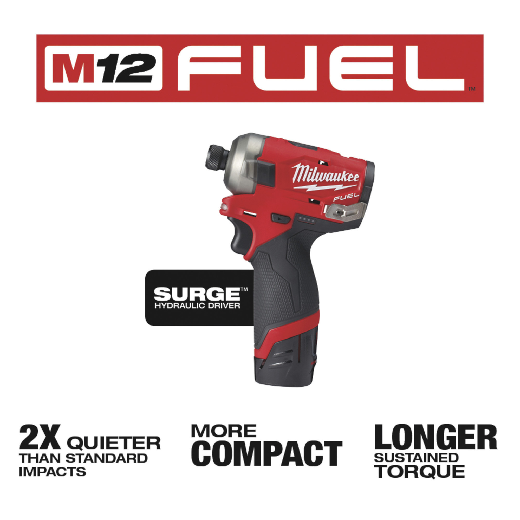 Milwaukee M18 Fuel M12 Fuel Surge Hydraulic Impact Driver