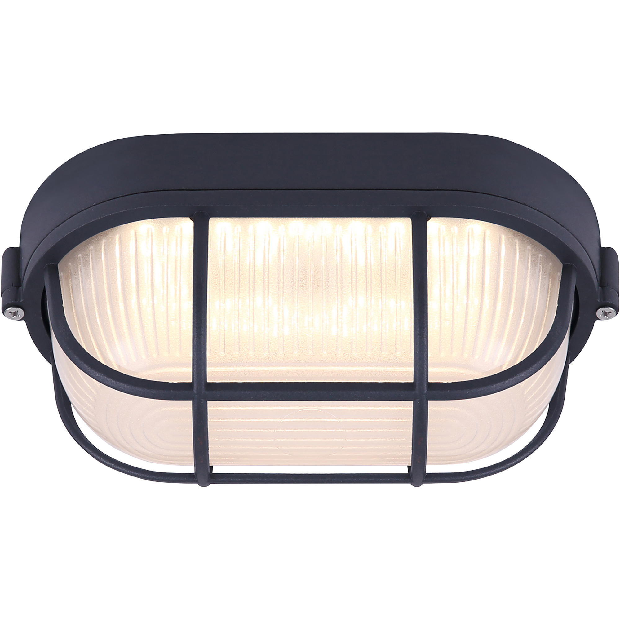 Canarm LED Outdoor Light, 11.7 Watts, 819 Lumens, Black, Model# LOL386BK