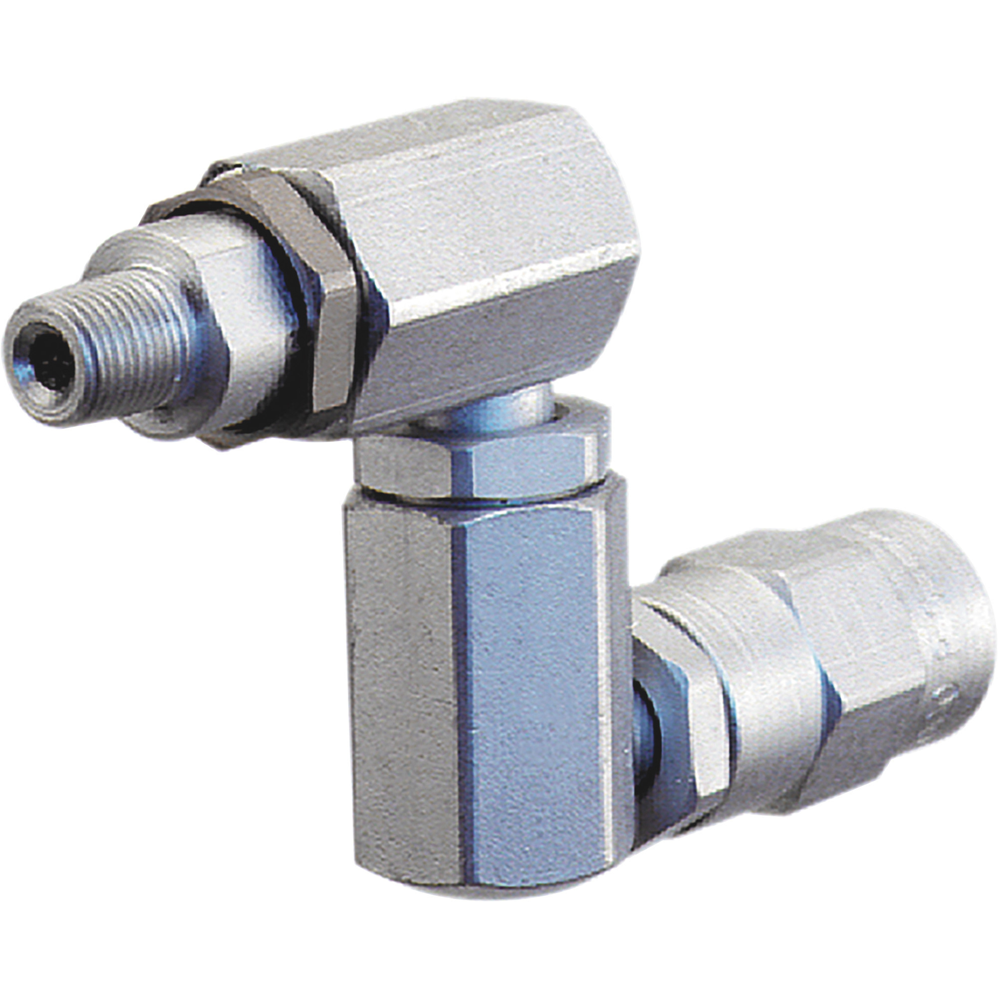 Ingersoll Rand Grease Straight Swivel, 1/2in. Male x 3/8in. Female, 10,000 PSI, Model# 635106