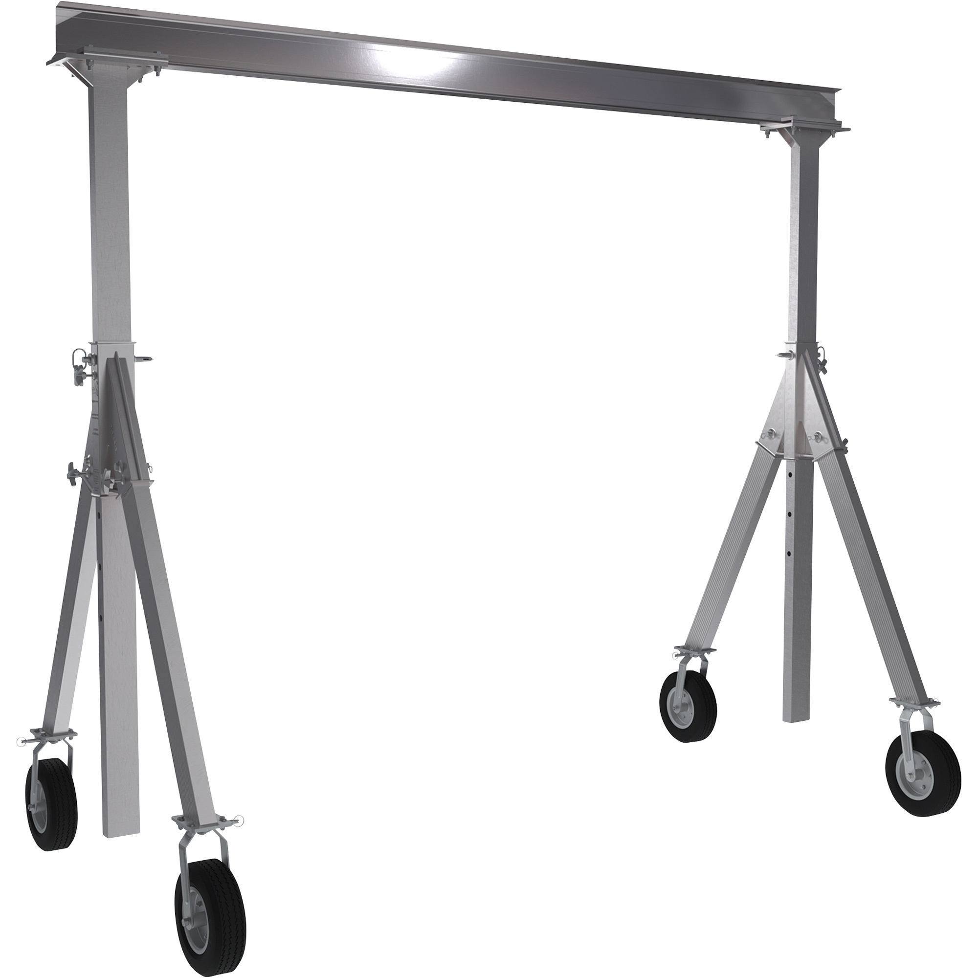 Vestil Aluminum Adjustable Height Gantry Crane with