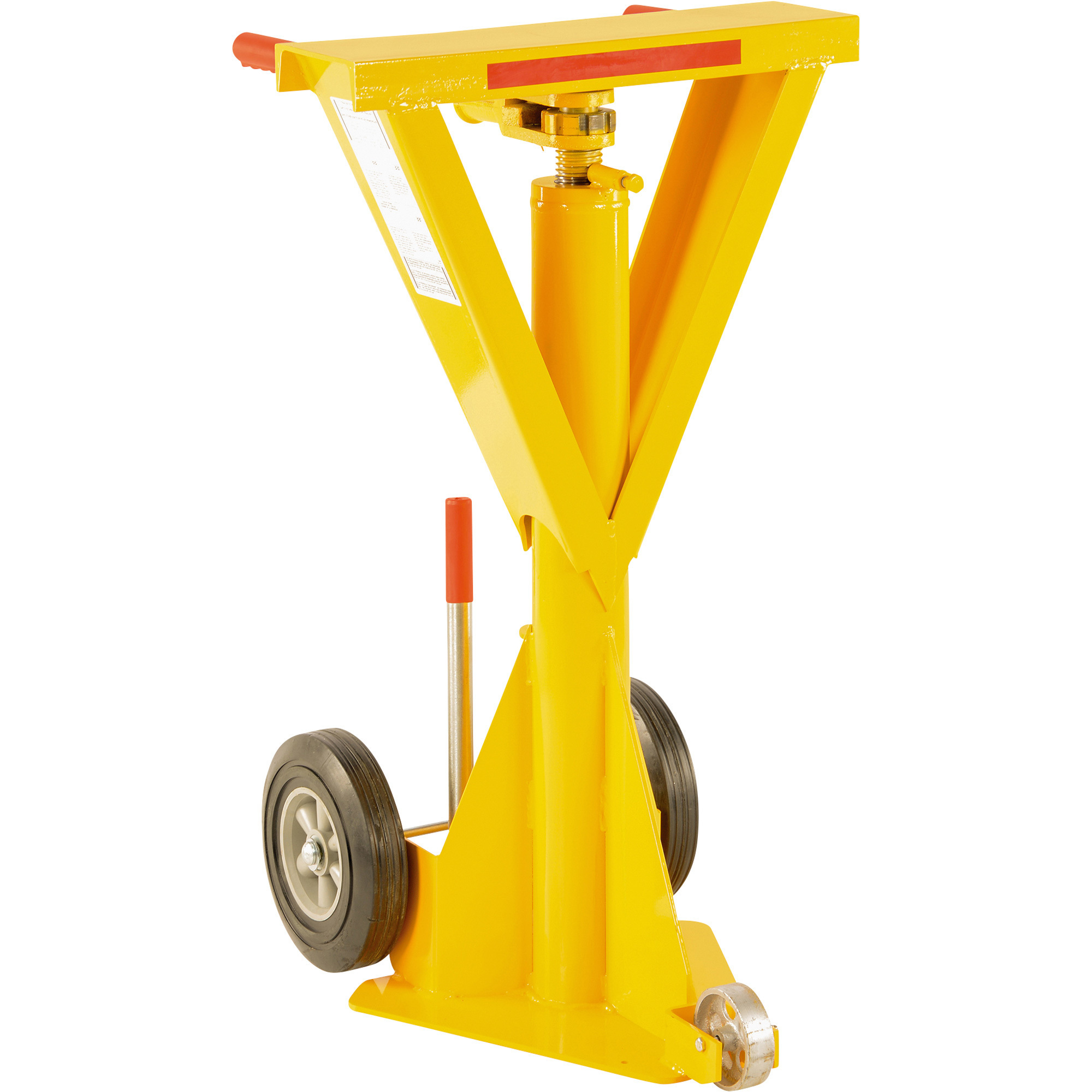 Vestil Trailer Stabilizing Jack - 40,000-Lb. Lifting Capacity, 39 1/2in. to 51in. Service Range, Ratchet Beam, Model# LO-J-BEAM