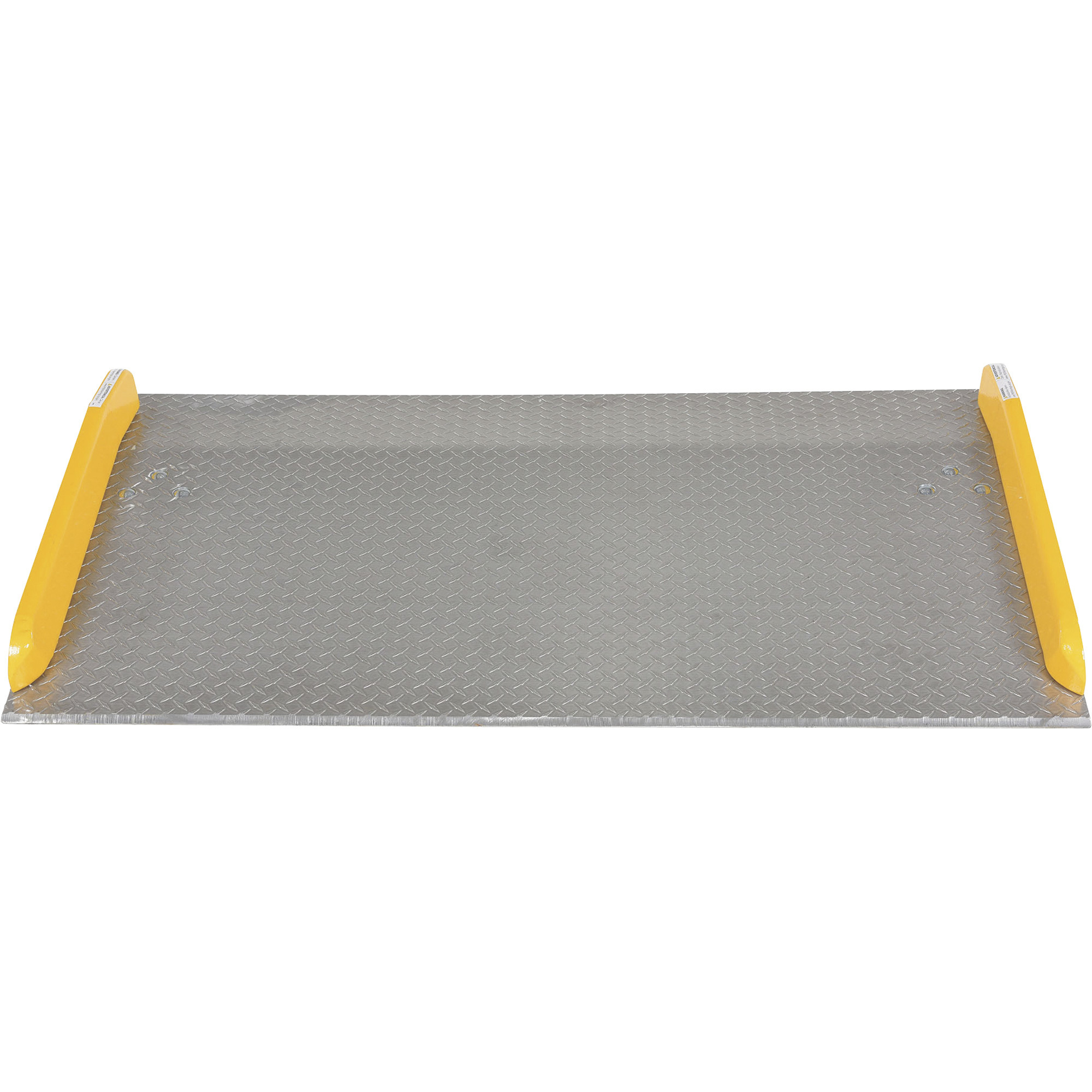 Vestil Truck Dockboard - 15,000-Lb. Capacity, Aluminum with Steel Curbs ...