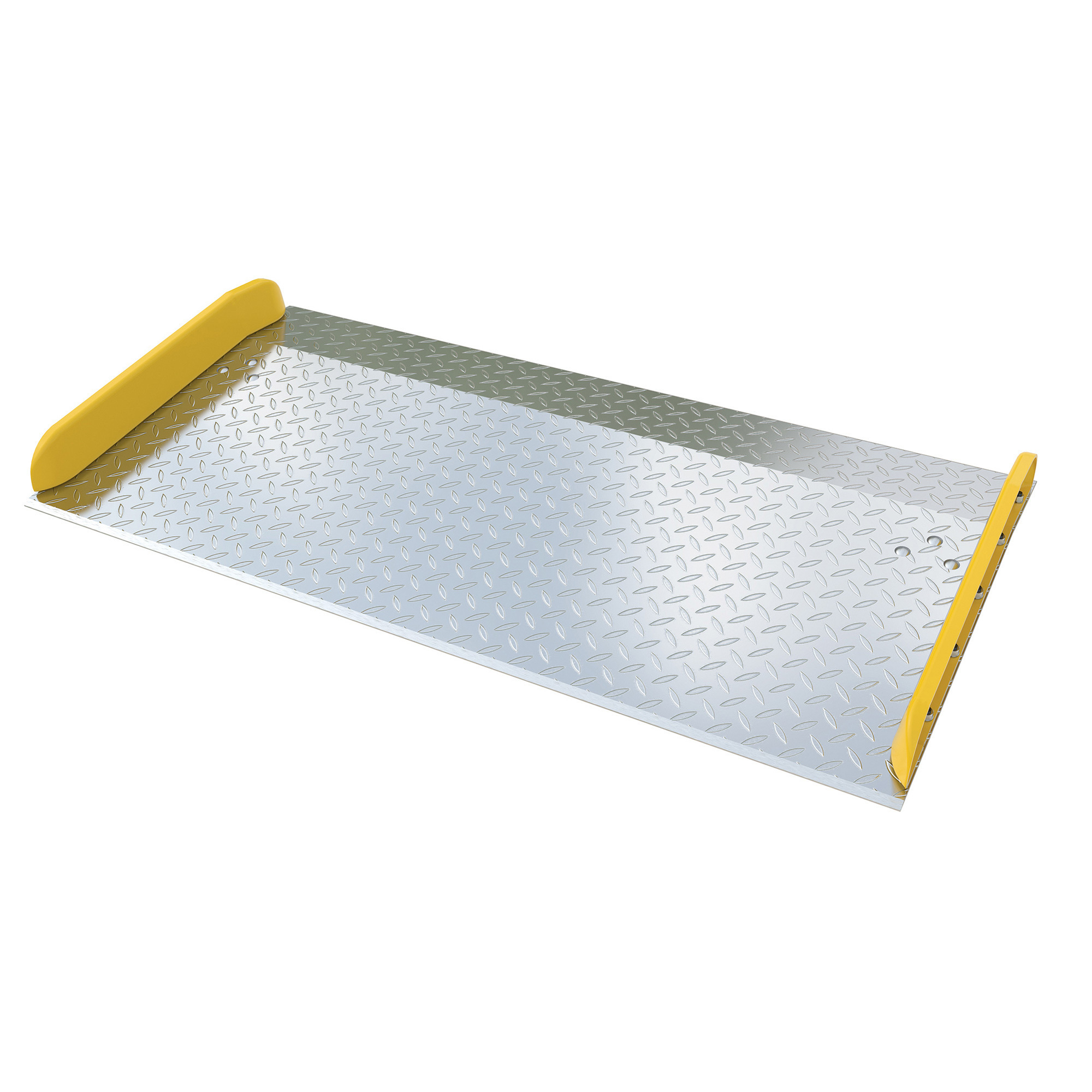 Vestil Truck Dockboard — Aluminum With Steel Curbs, 20,000-Lb. Capacity ...